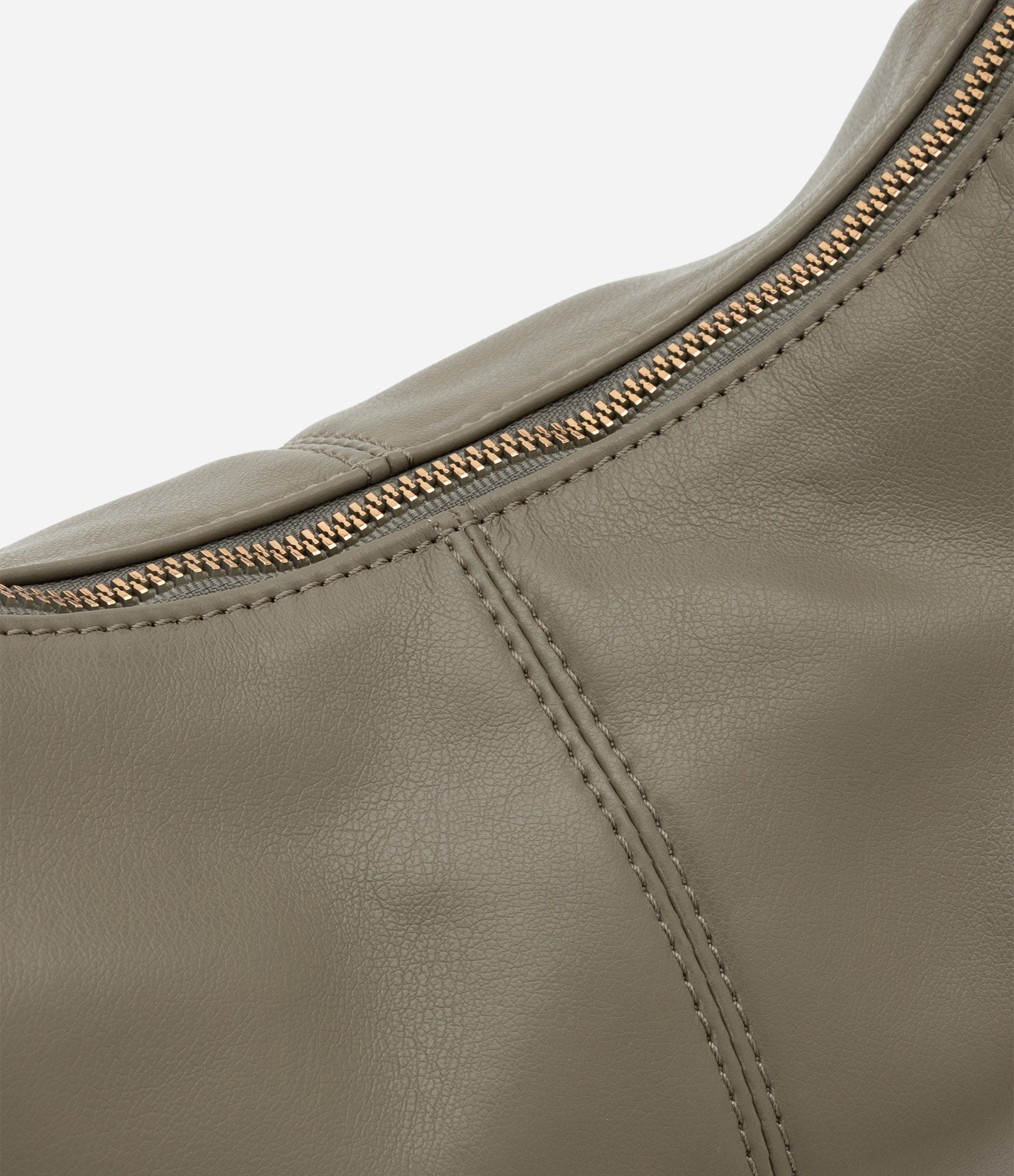 Bolsa Hobo Grande com Detalhe de Metal na Alça Boho Romântico Verde 7