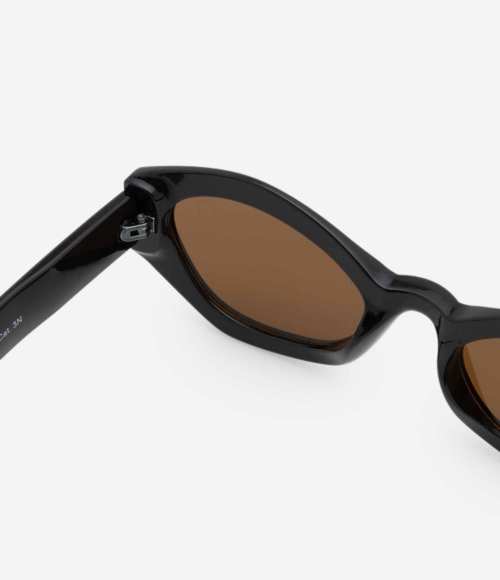 Óculos de Sol Gateado com Lente Âmbar Marrom 3