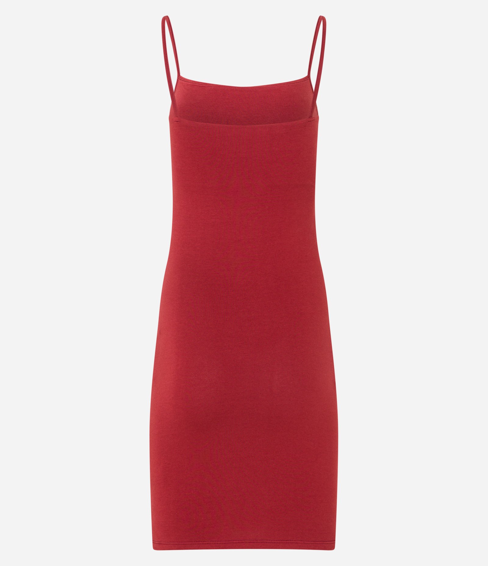 Vestido Curto em Cotton com Alças Finas Vermelho 7