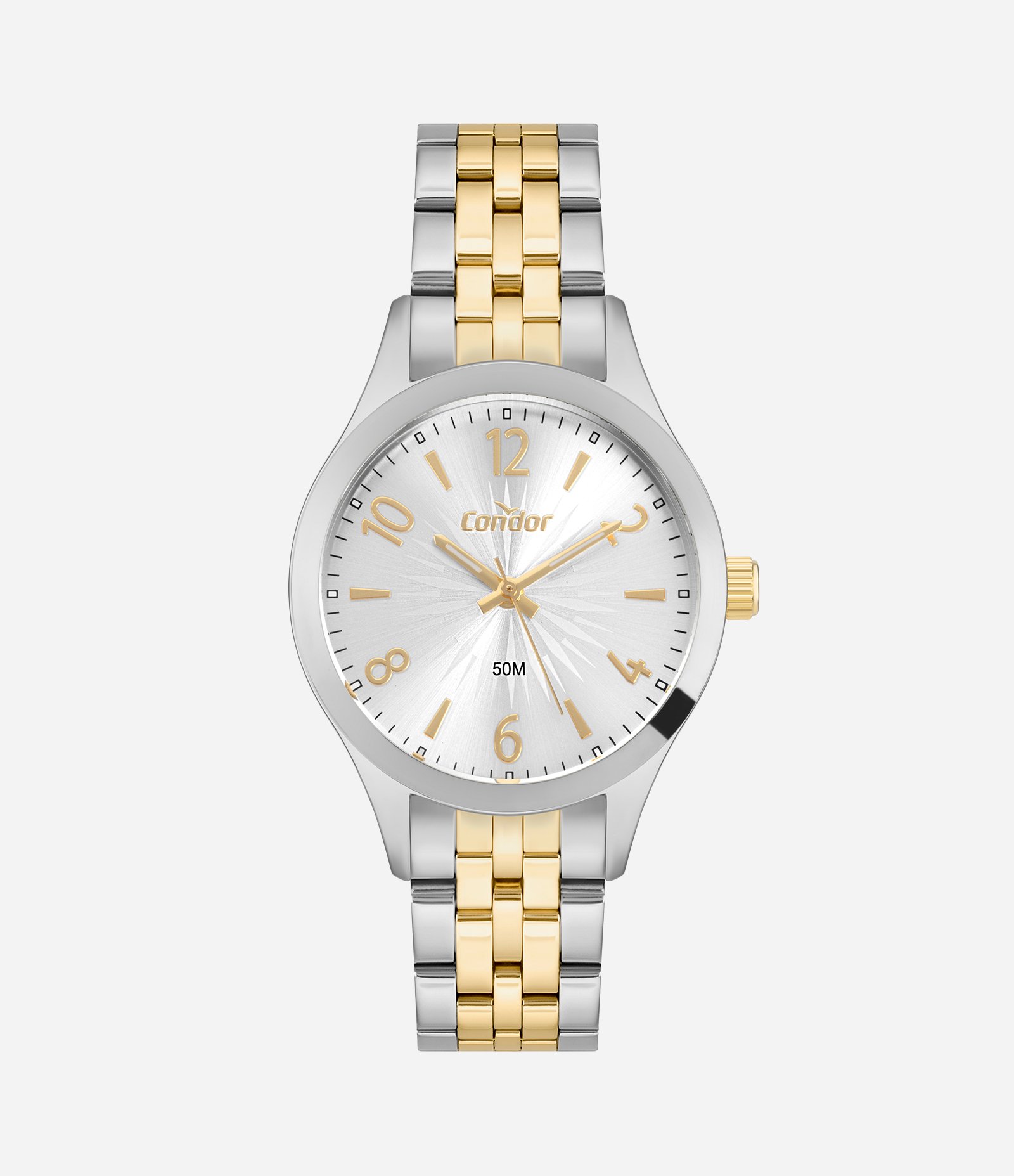 Relógio Analógico Feminino Condor Bicolor 1