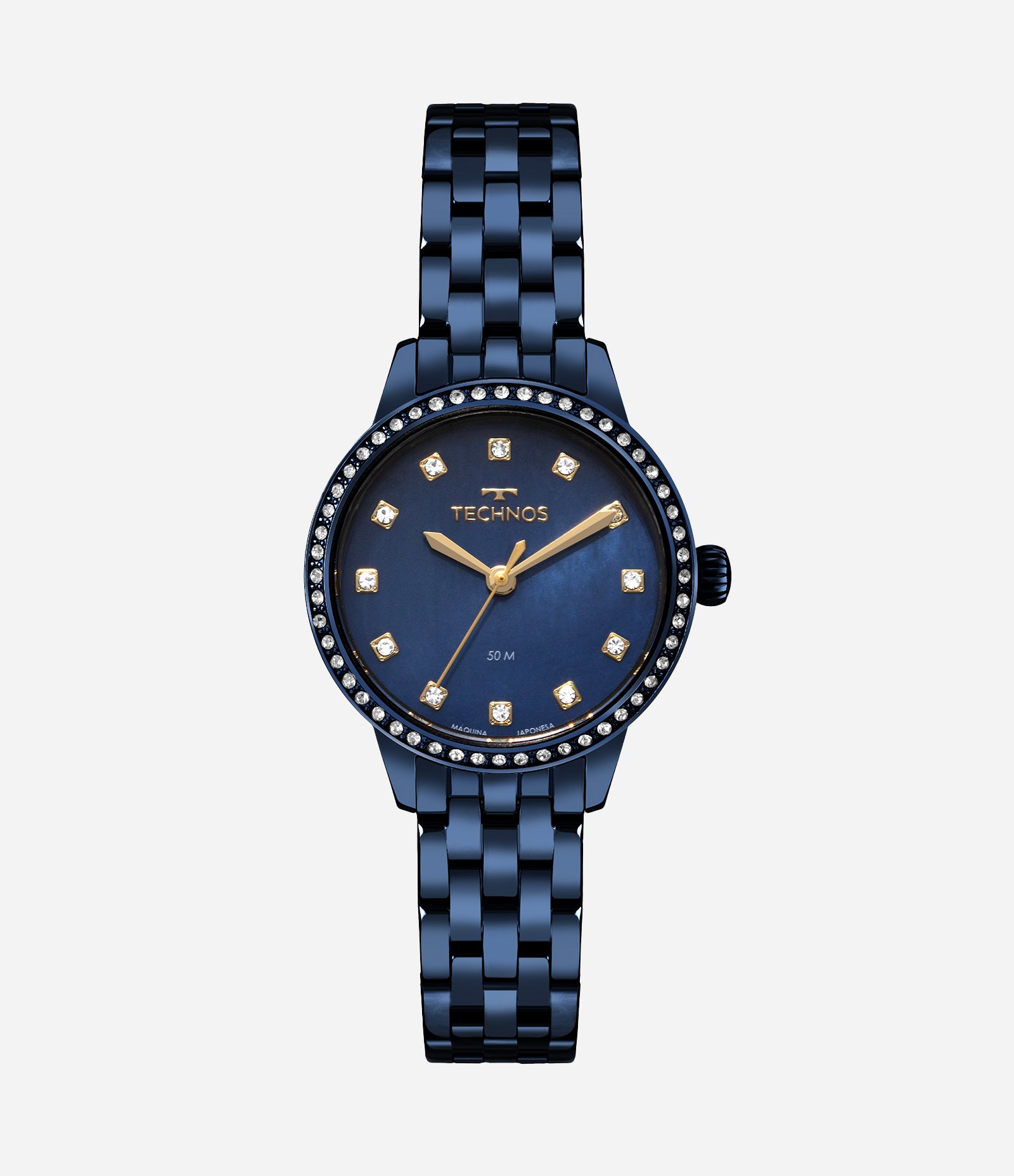 Relógio Analógico Feminino Technos Azul 1