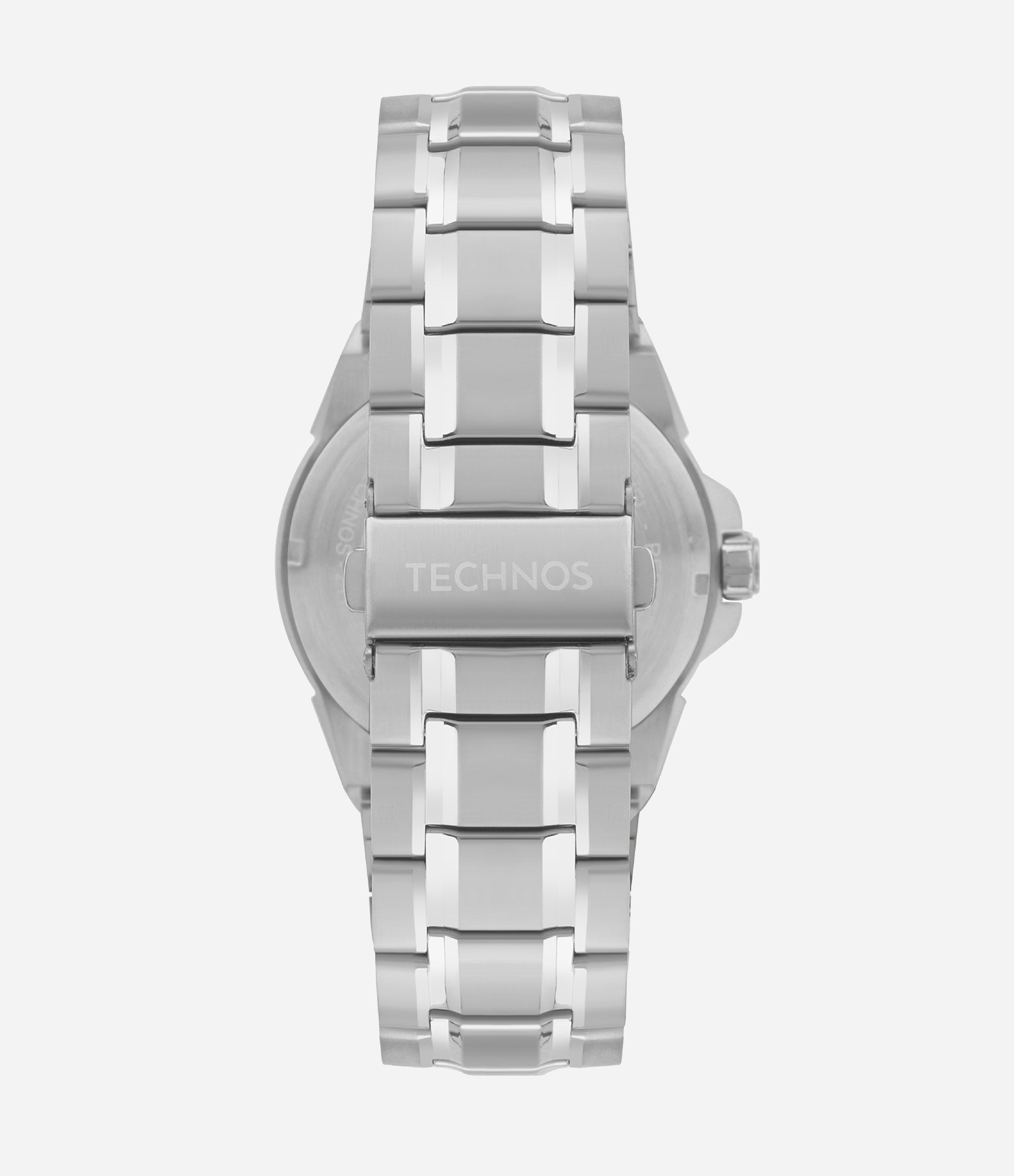 Relógio Analógico Masculino Technos Prata 3