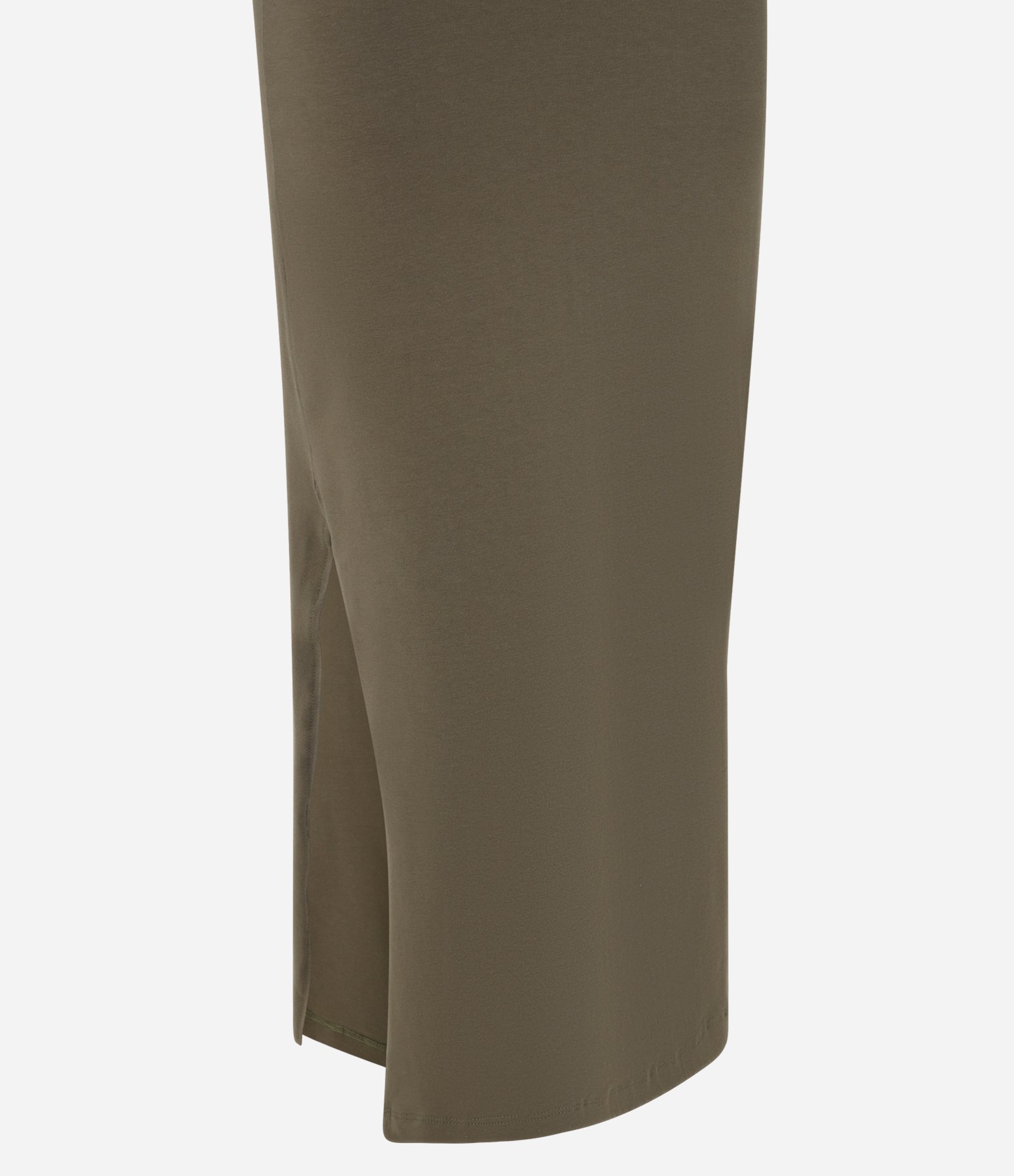 Vestido Longo em Ribana com Decote Halter nas Costas Verde 6