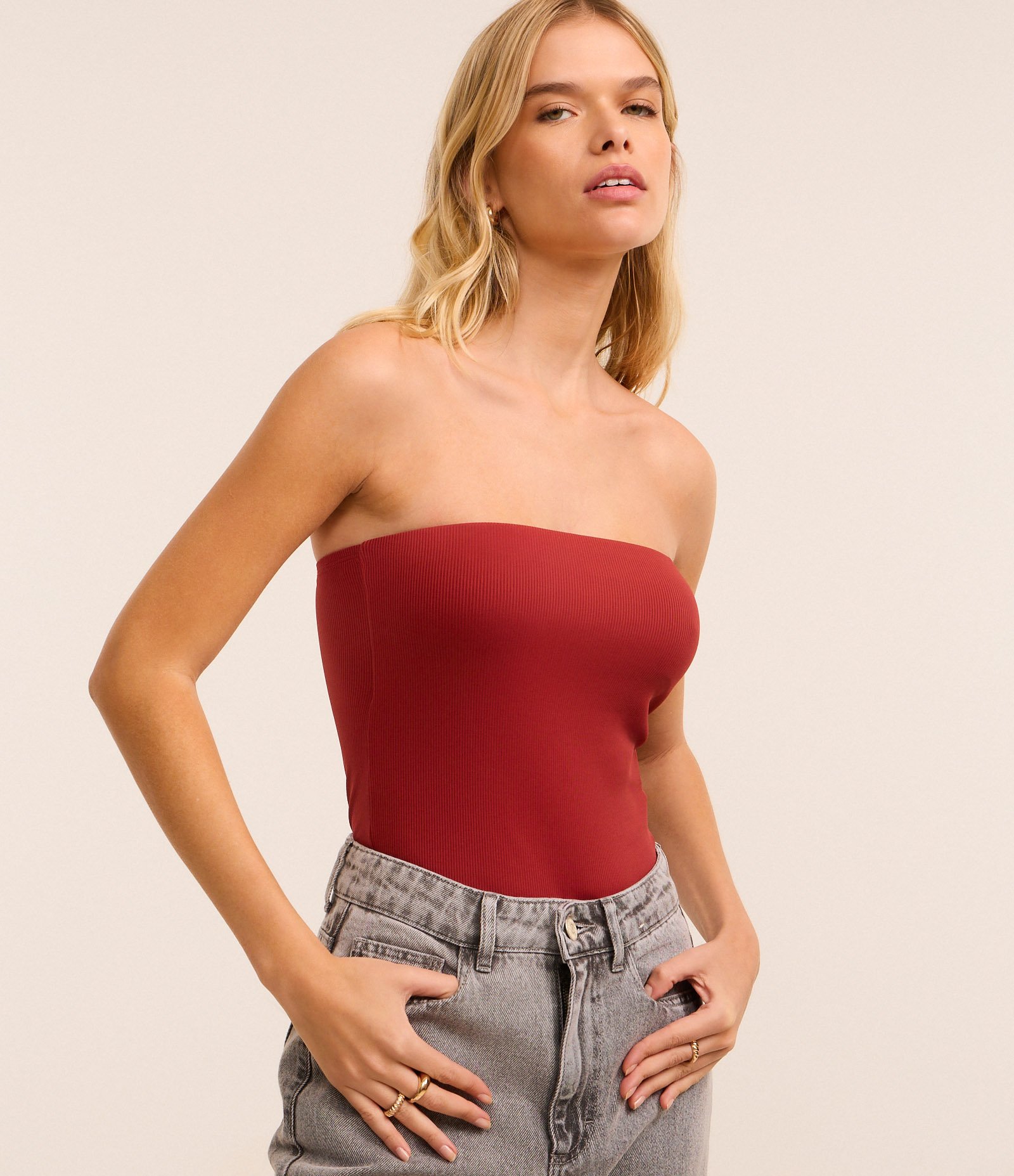 Body em Ribana Tomara que Caia Vermelho 1