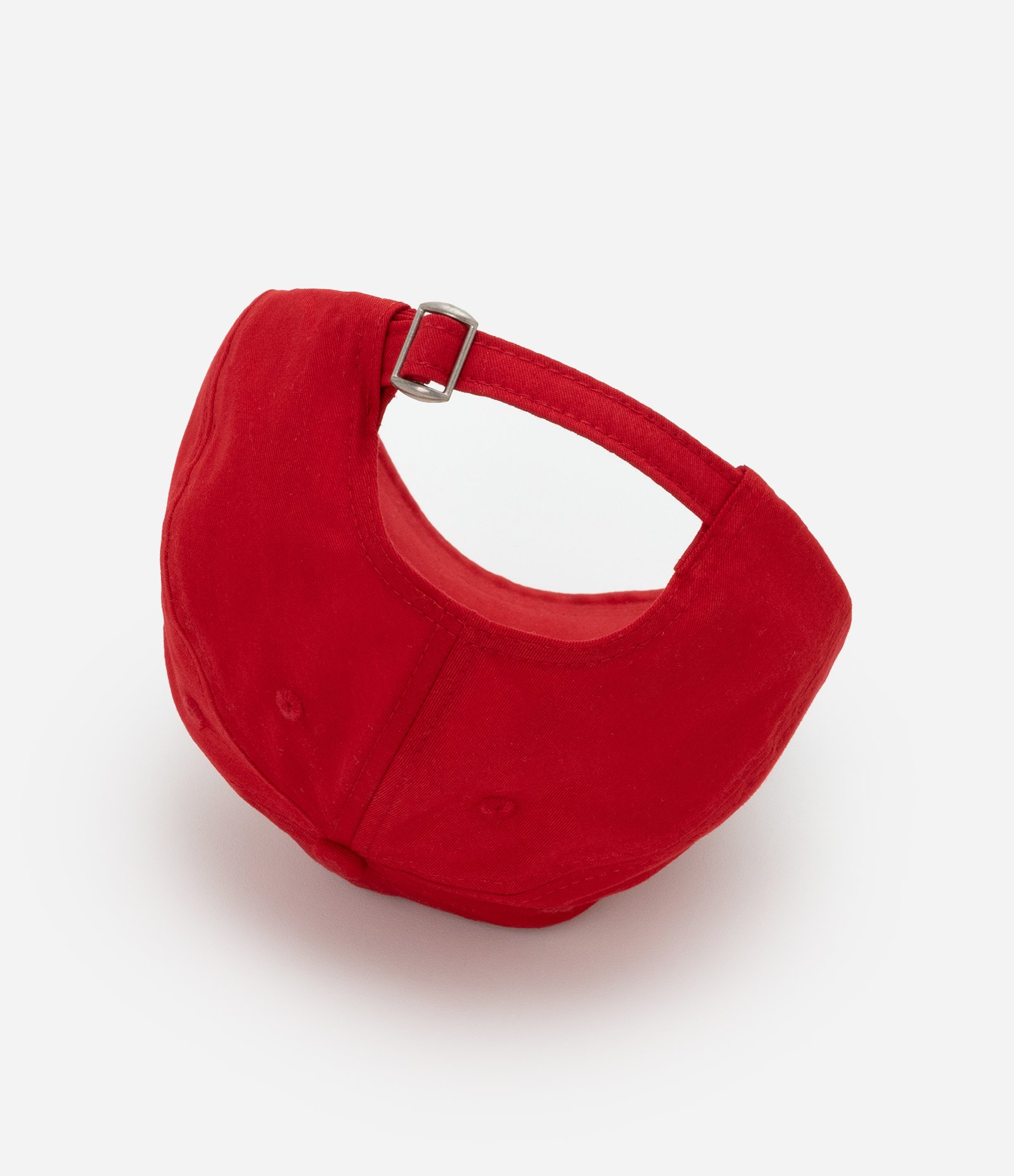 Boné Aba Curva em Sarja com Patch Paris Vermelho 4