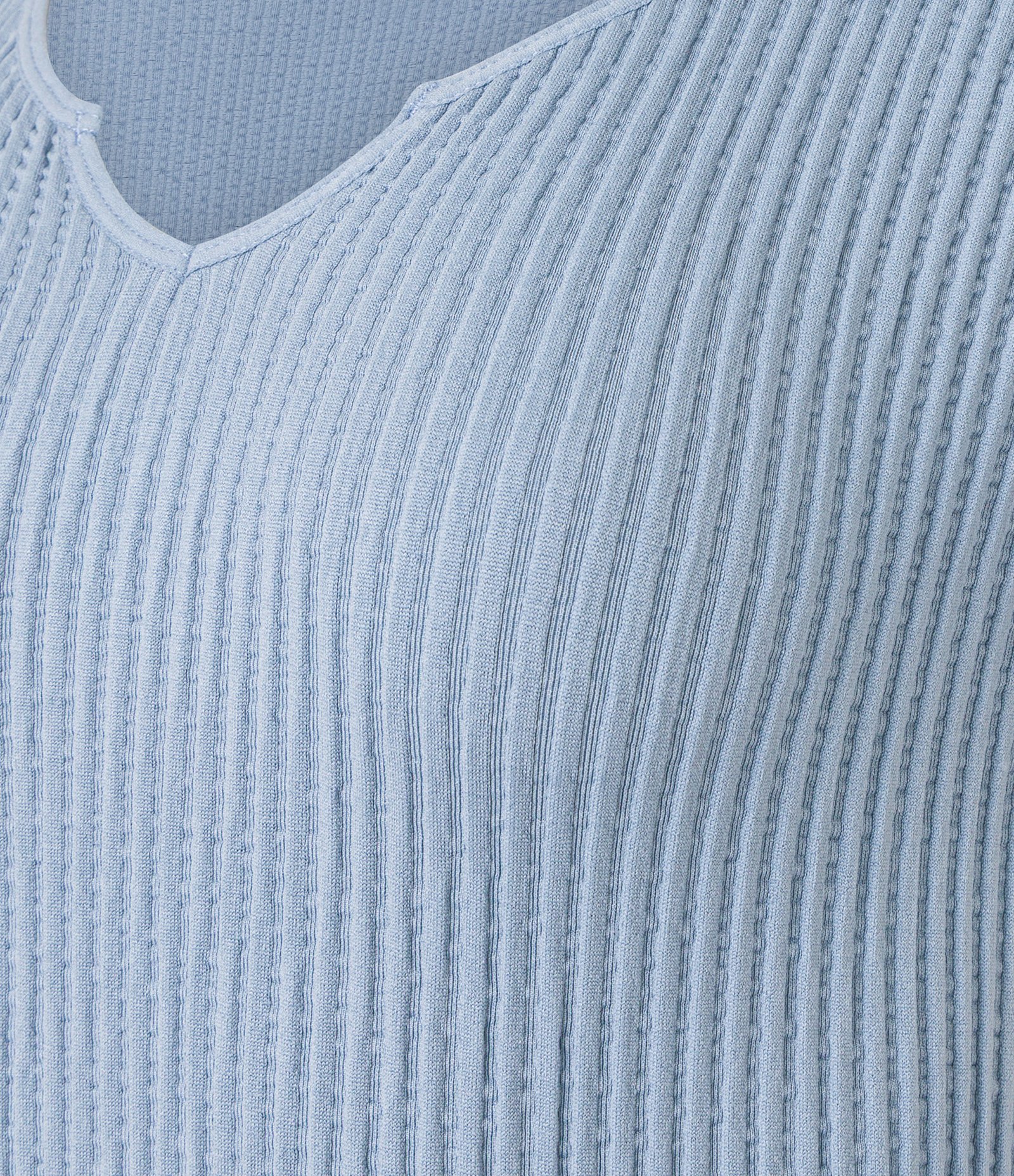 Body Seamless com Textura Canelada Azul 5