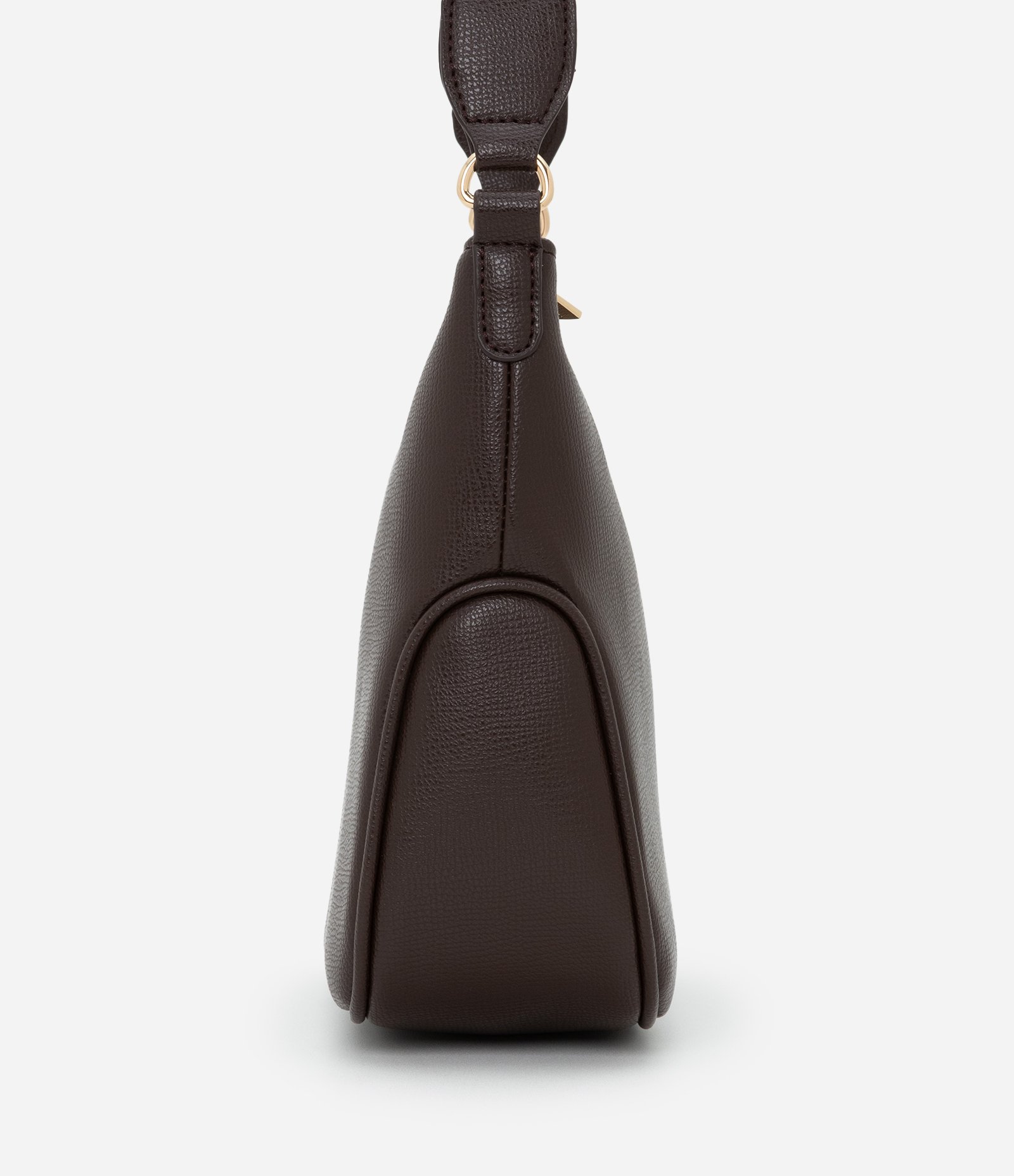 Bolsa Postman Pequena com Alça de Gorgorão Estampada Marrom 2