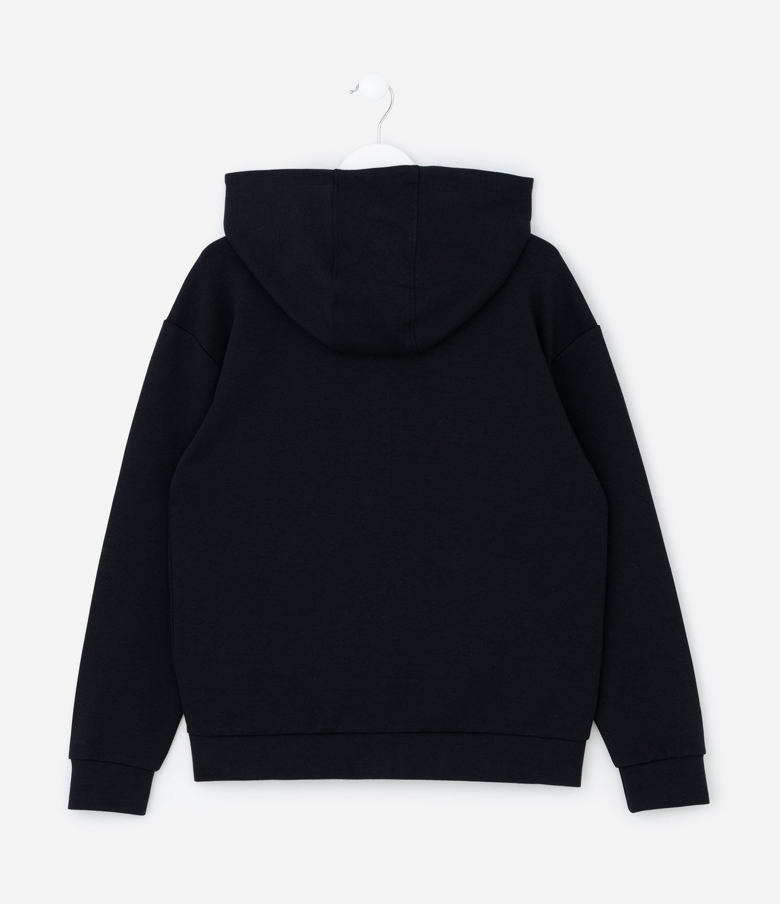 Jaqueta Infantil com Toque Suave e Bolsos - Tam 5 a 14 Anos Preto 2