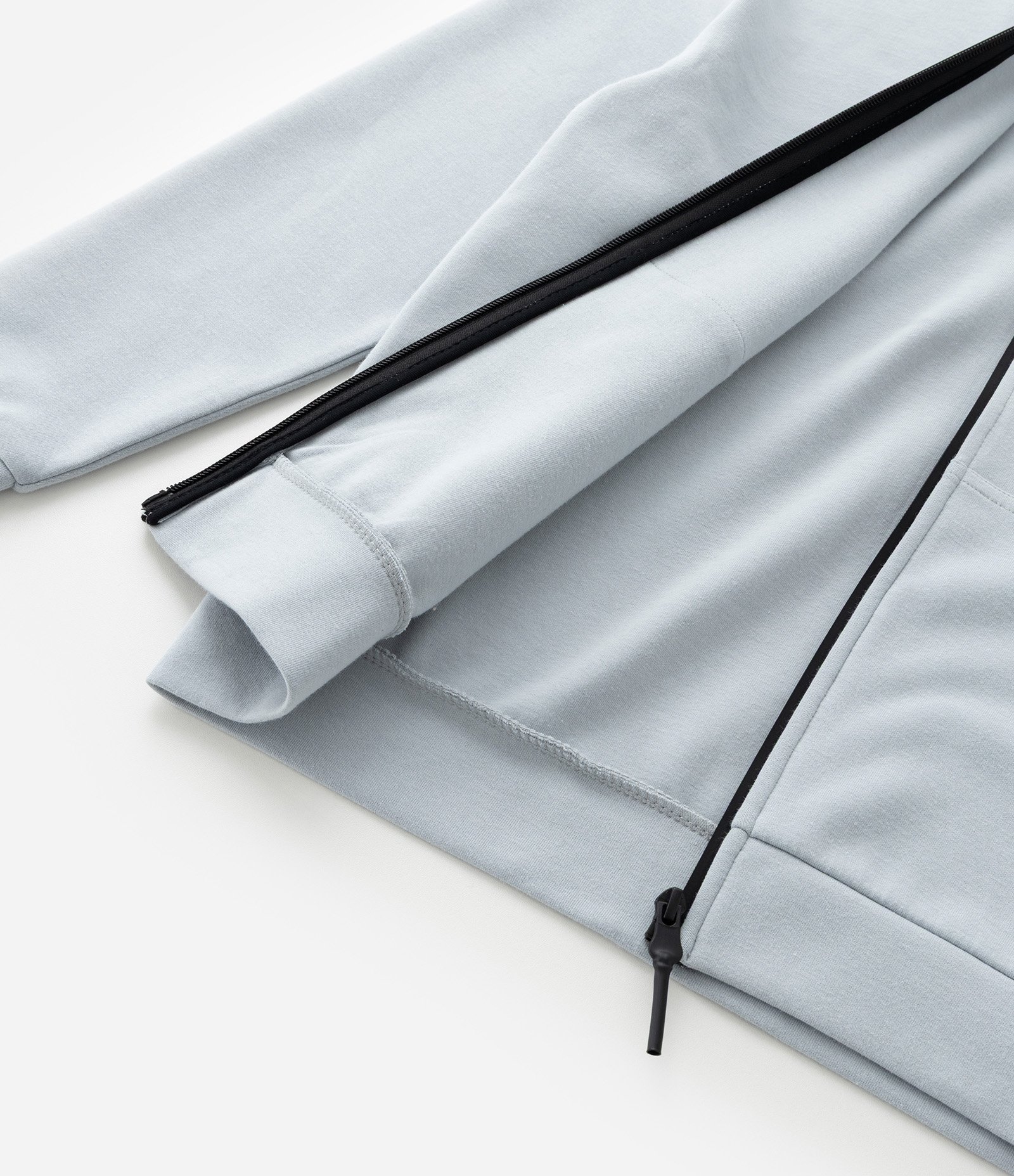 Jaqueta Infantil com Toque Suave e Bolsos - Tam 5 a 14 Anos Cinza 4