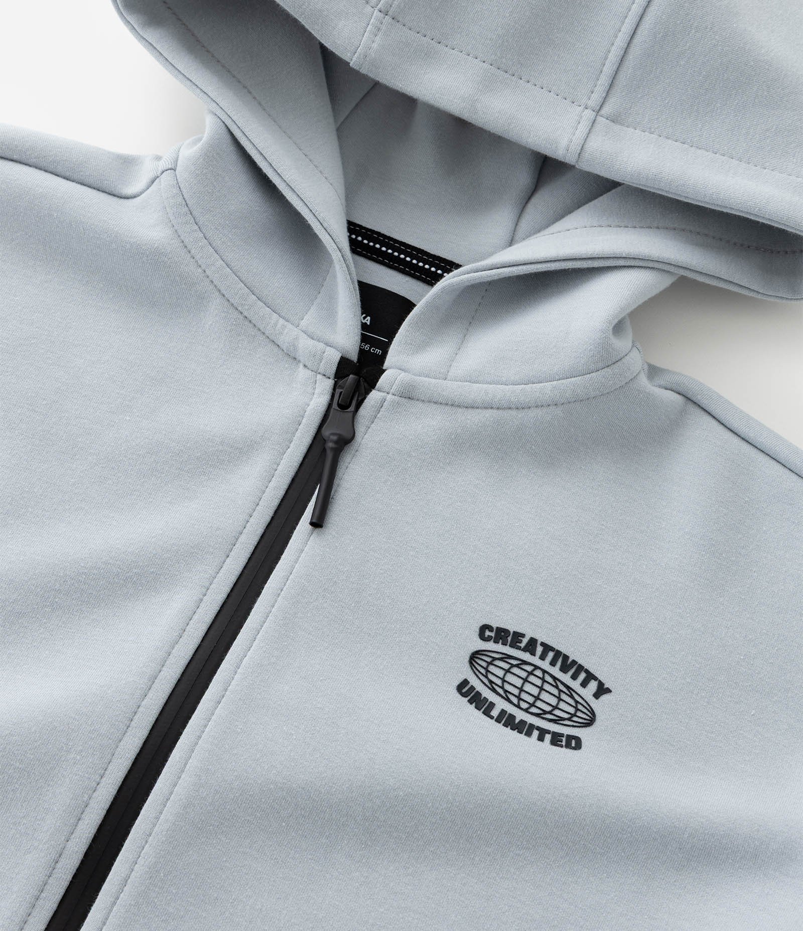 Jaqueta Infantil com Toque Suave e Bolsos - Tam 5 a 14 Anos Cinza 7