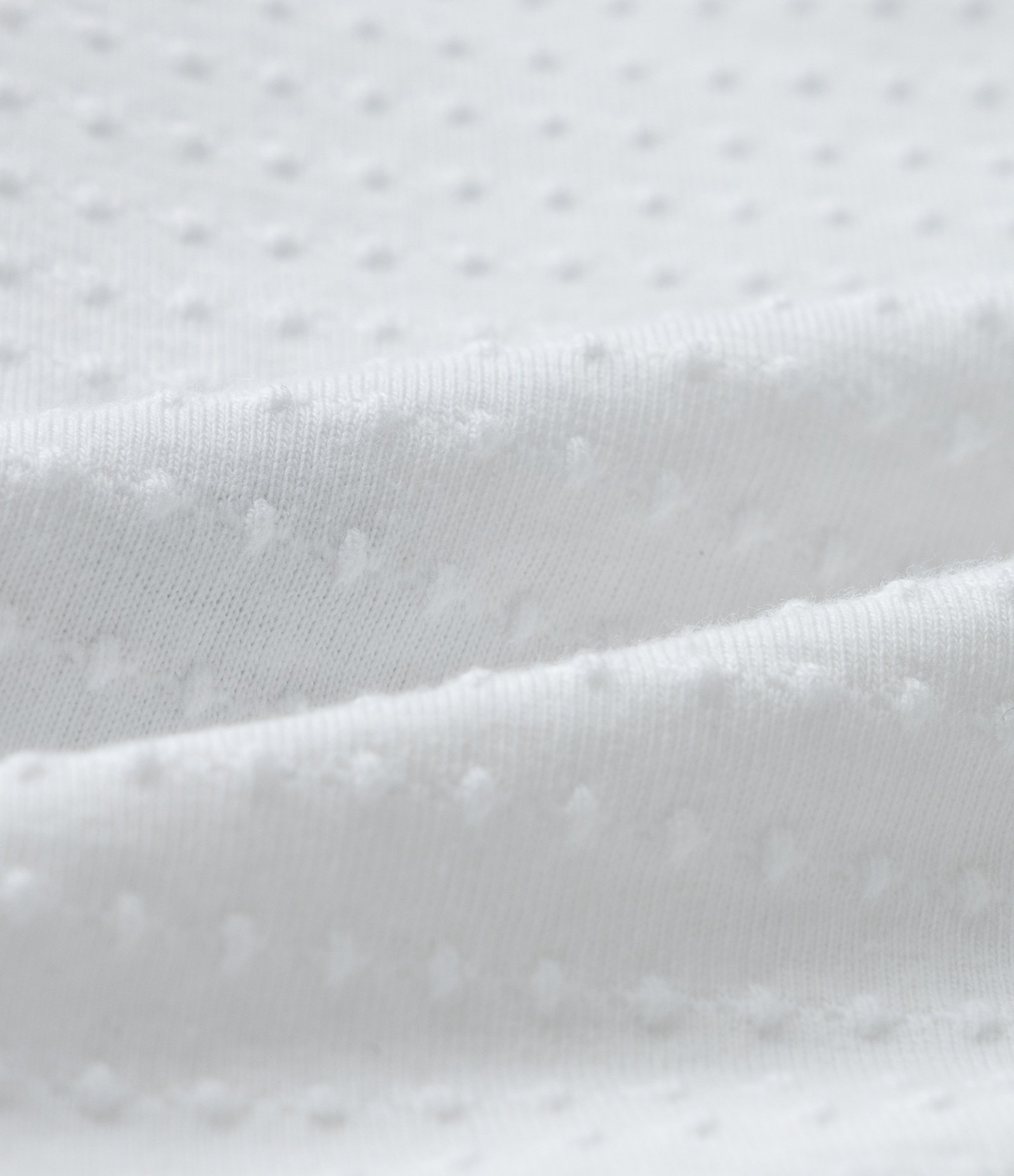 Blusa Infantil Texturizada com Lacinhos Contrastantes - Tam 0 a 18 meses Branco 3