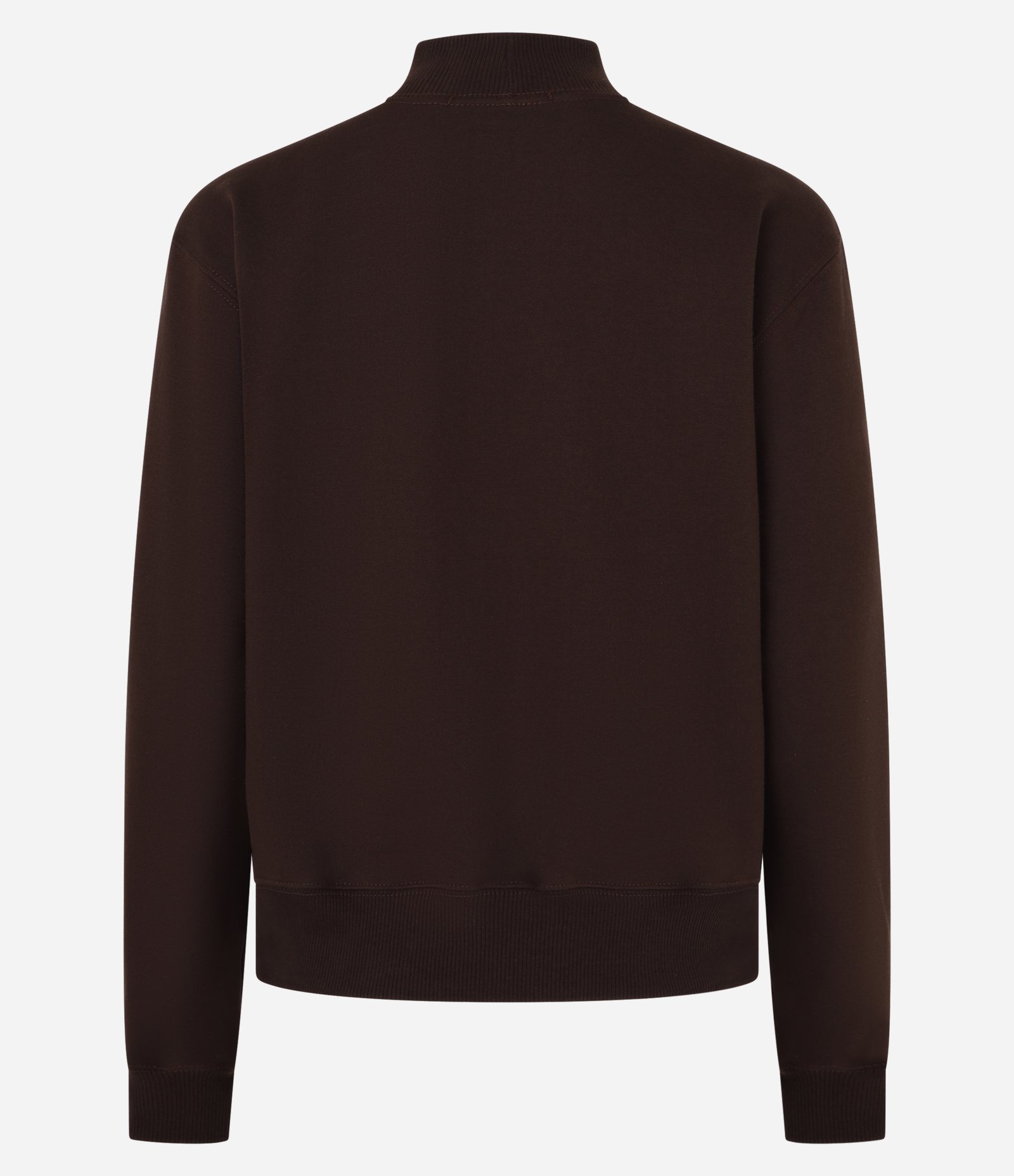 Casaco College em Moletom com Lettering Los Angeles Marrom 2