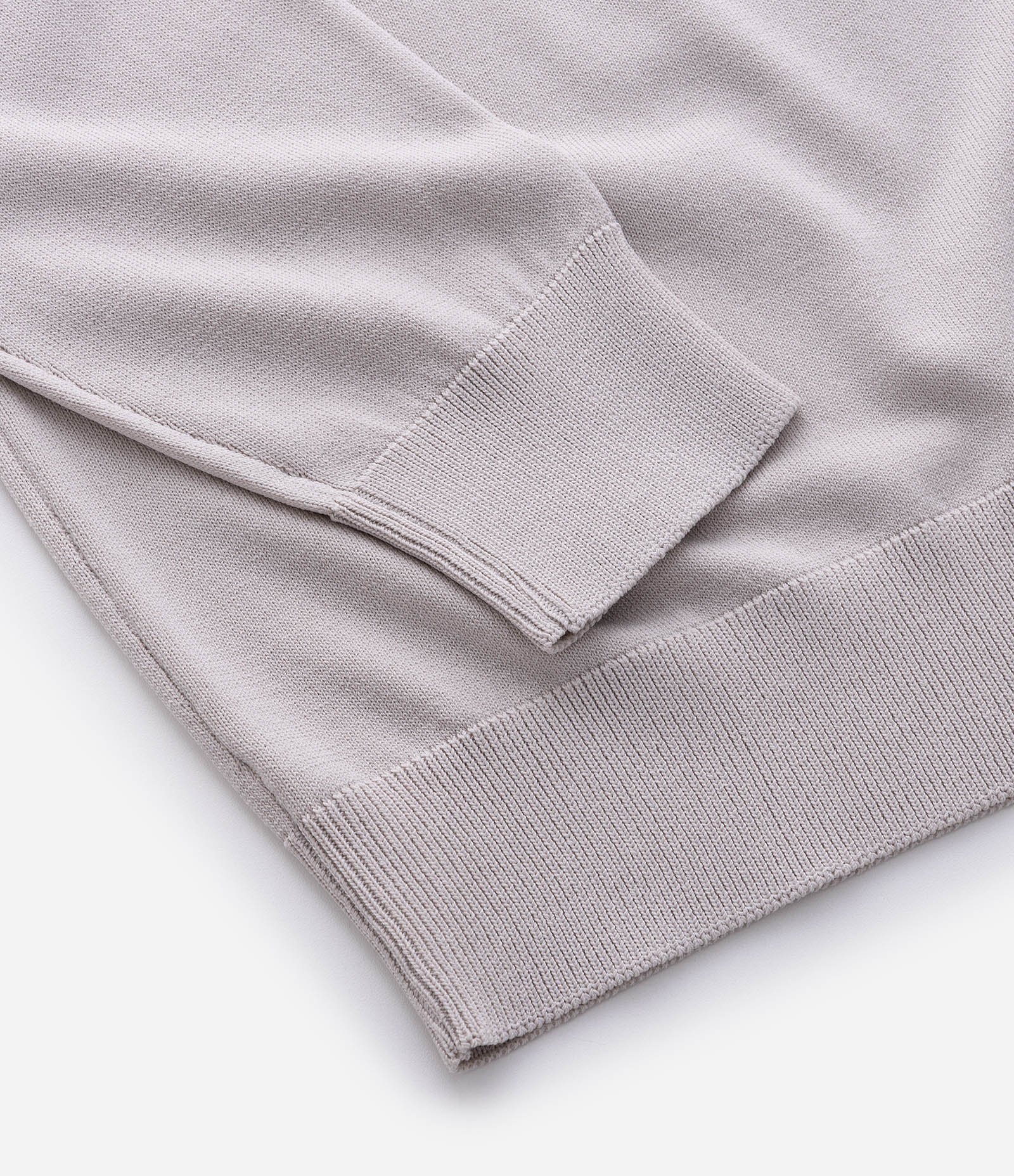 Suéter Regular em Viscose com Efeito Tricô Cinza 6