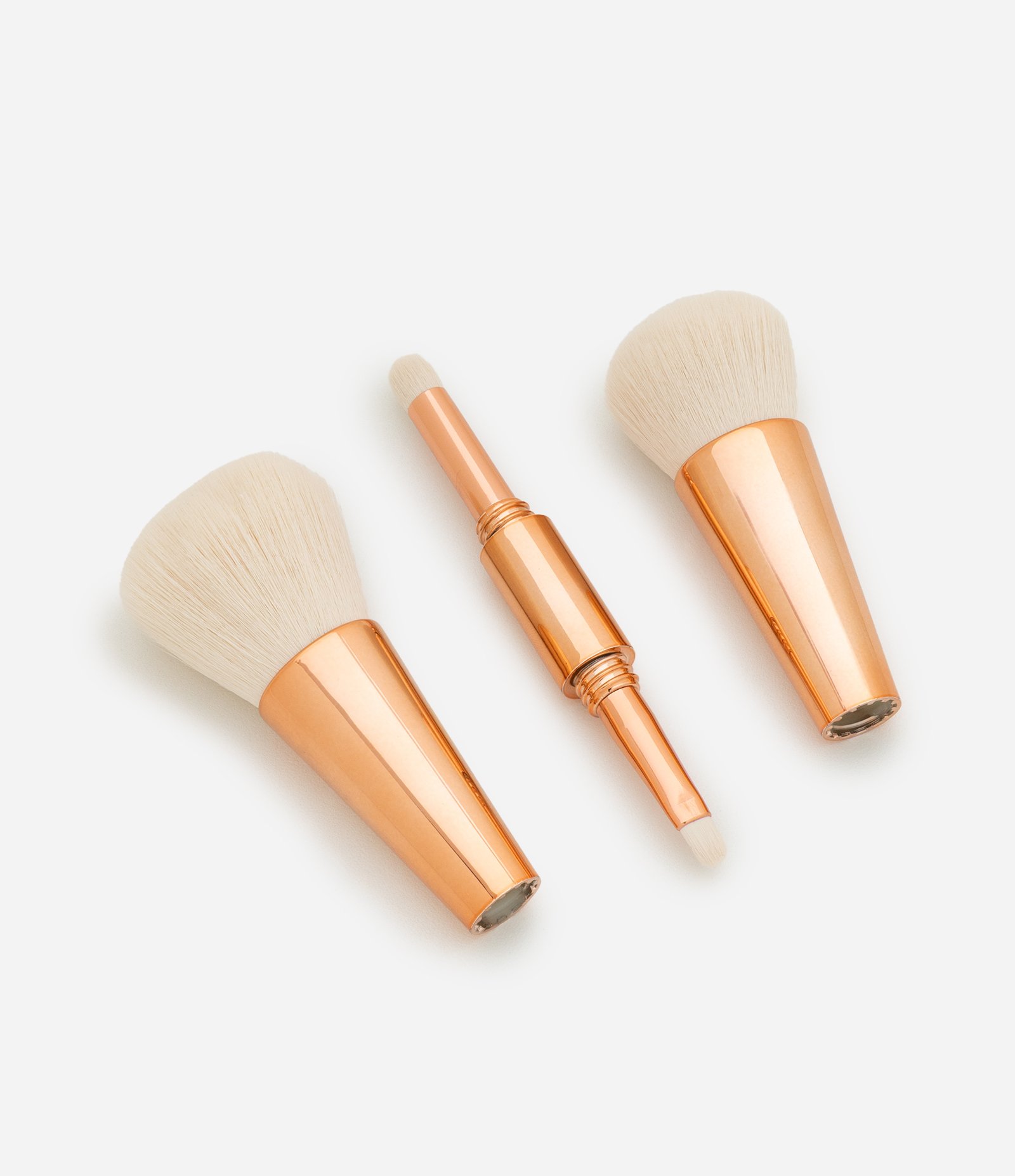 Pincel Duo de Maquiagem Multifuncional Alchemia Multicores 2