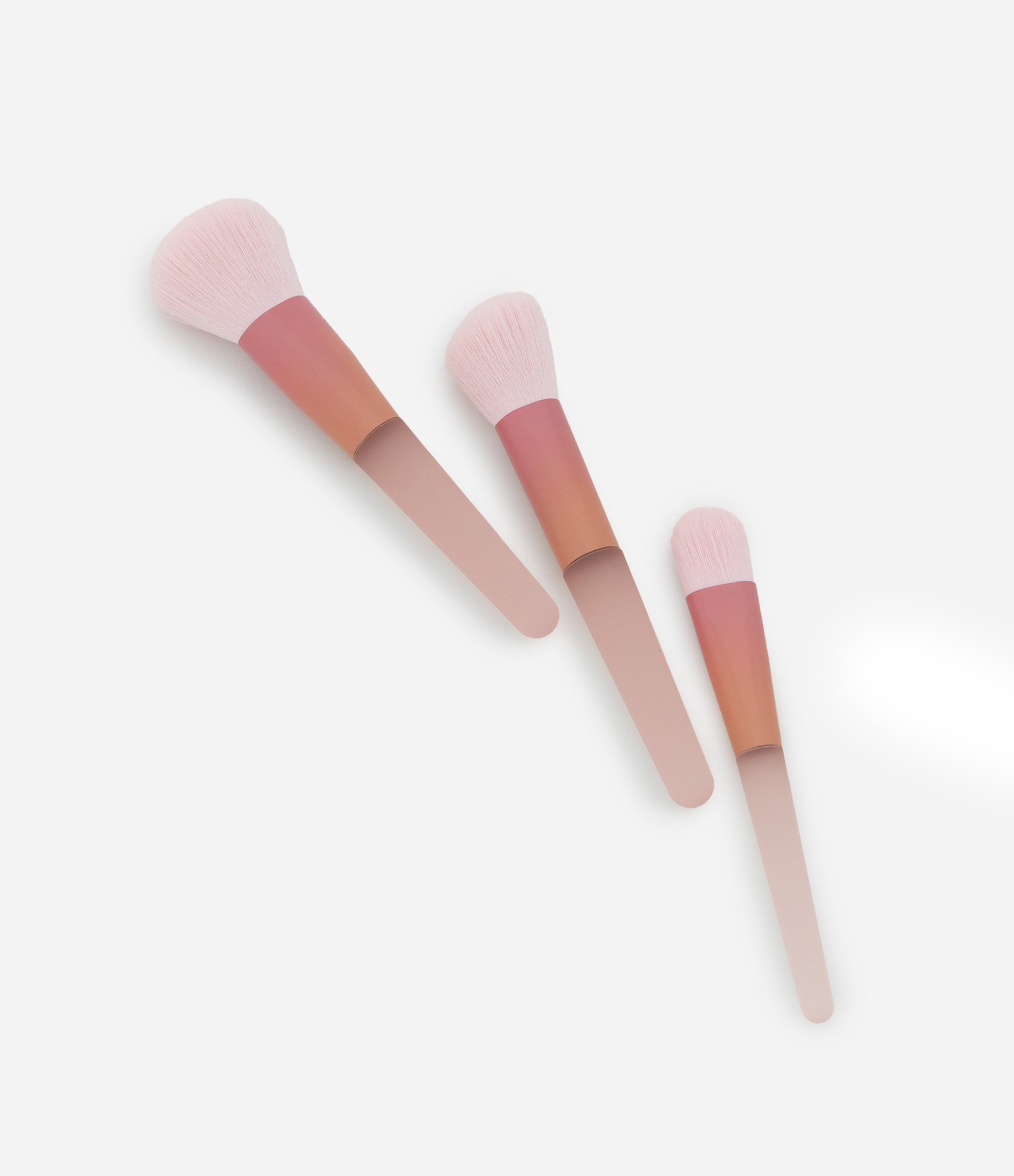 Kit 03 Pincéis de Make Alchemia Rosa 2