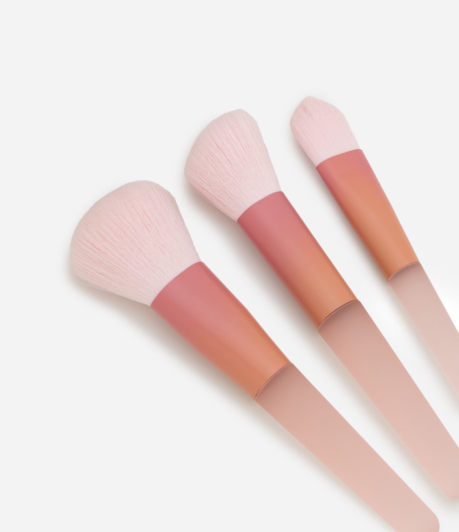 Kit 03 Pincéis de Make Alchemia Rosa 3