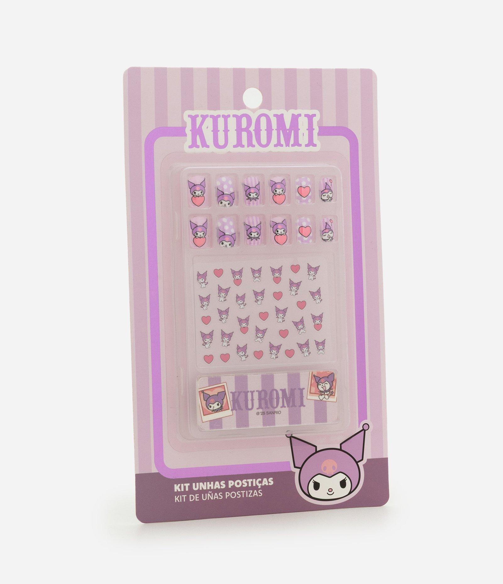 Conjunto De Unhas Posticas com Lixa Adesivos E Pedrinhas Decorativas Alchemia COLORIDO 1