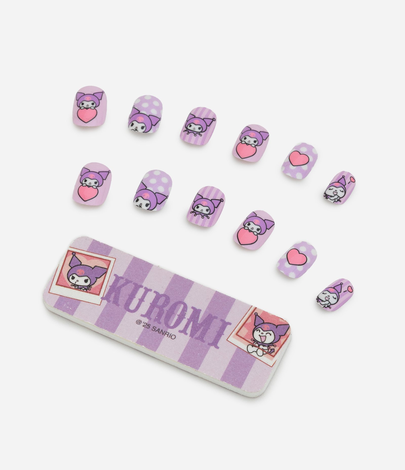 Conjunto De Unhas Posticas com Lixa Adesivos E Pedrinhas Decorativas Alchemia COLORIDO 3