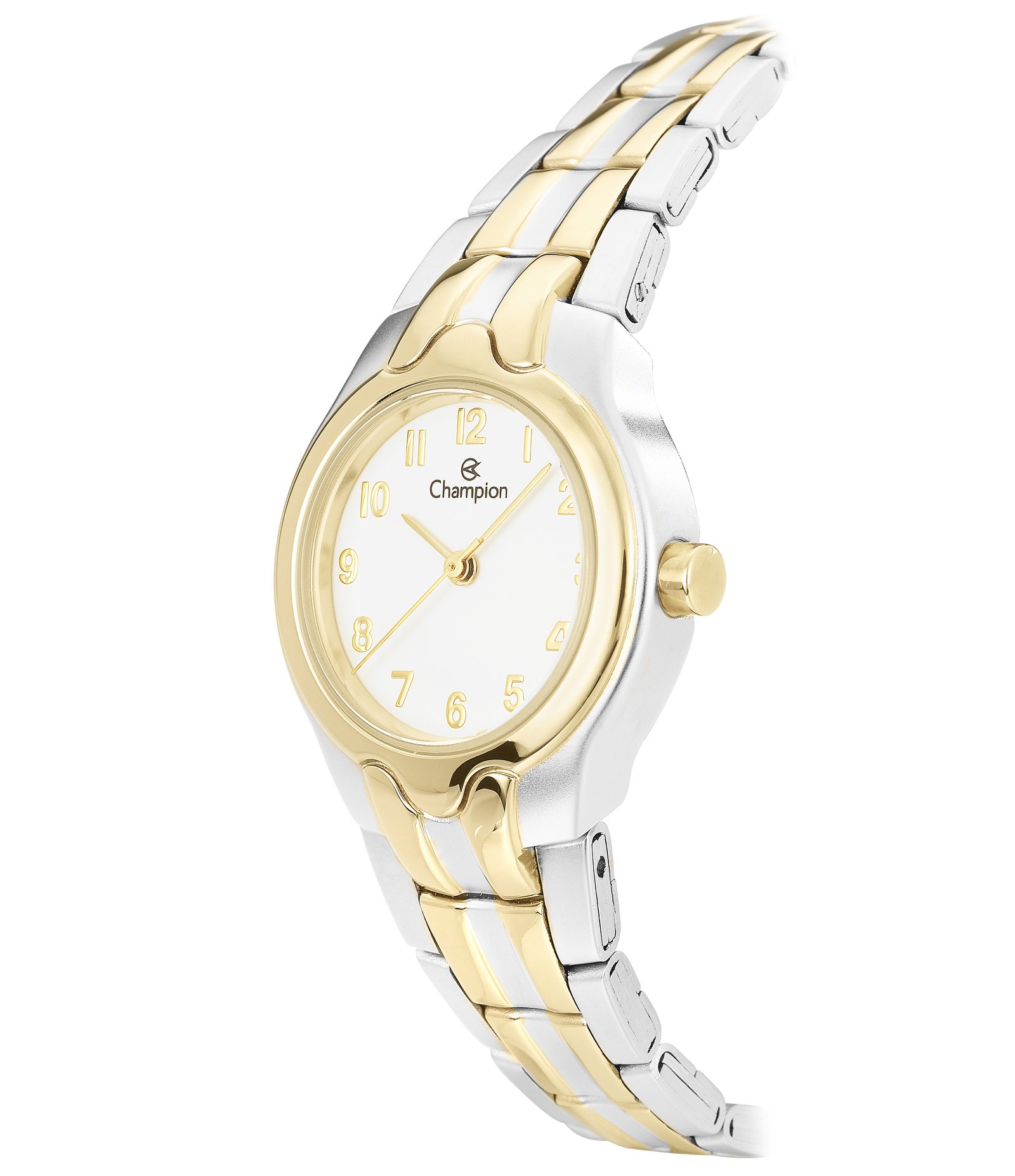 Kit Relógio Analógico Feminino Champion Bicolor 2