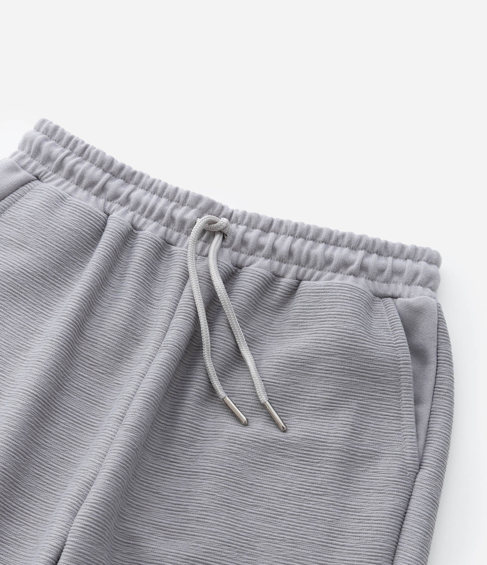 Bermuda Infantil em Moletom Texturizado - Tam 5 a 14 Anos Cinza 5