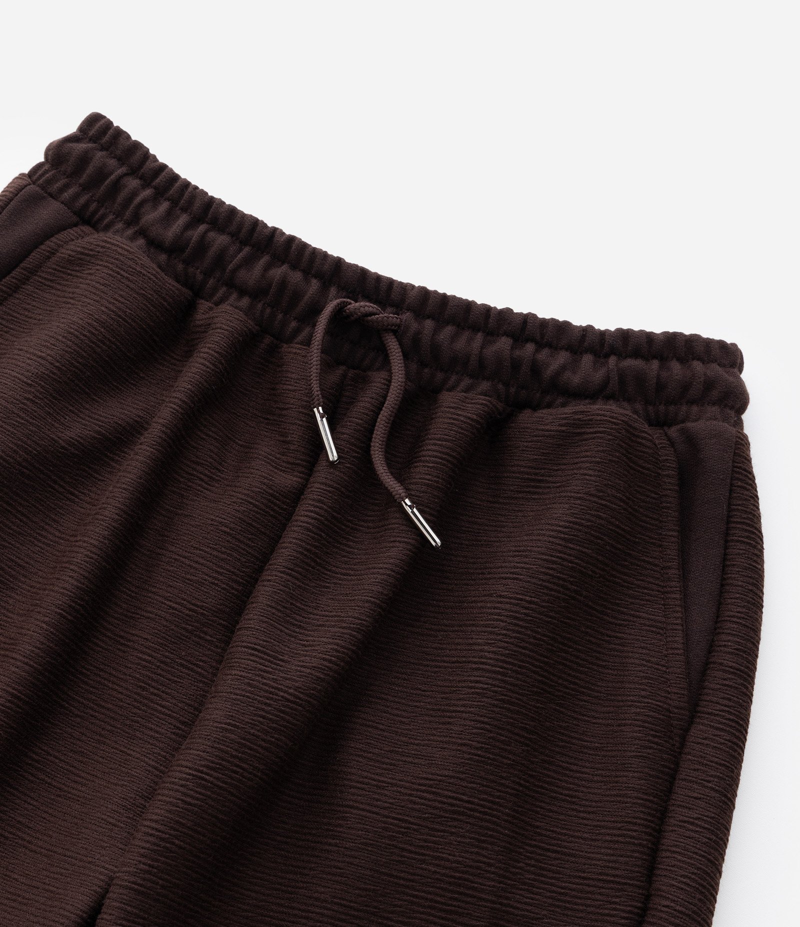 Bermuda Infantil em Moletom Texturizado - Tam 5 a 14 Anos Marrom 6