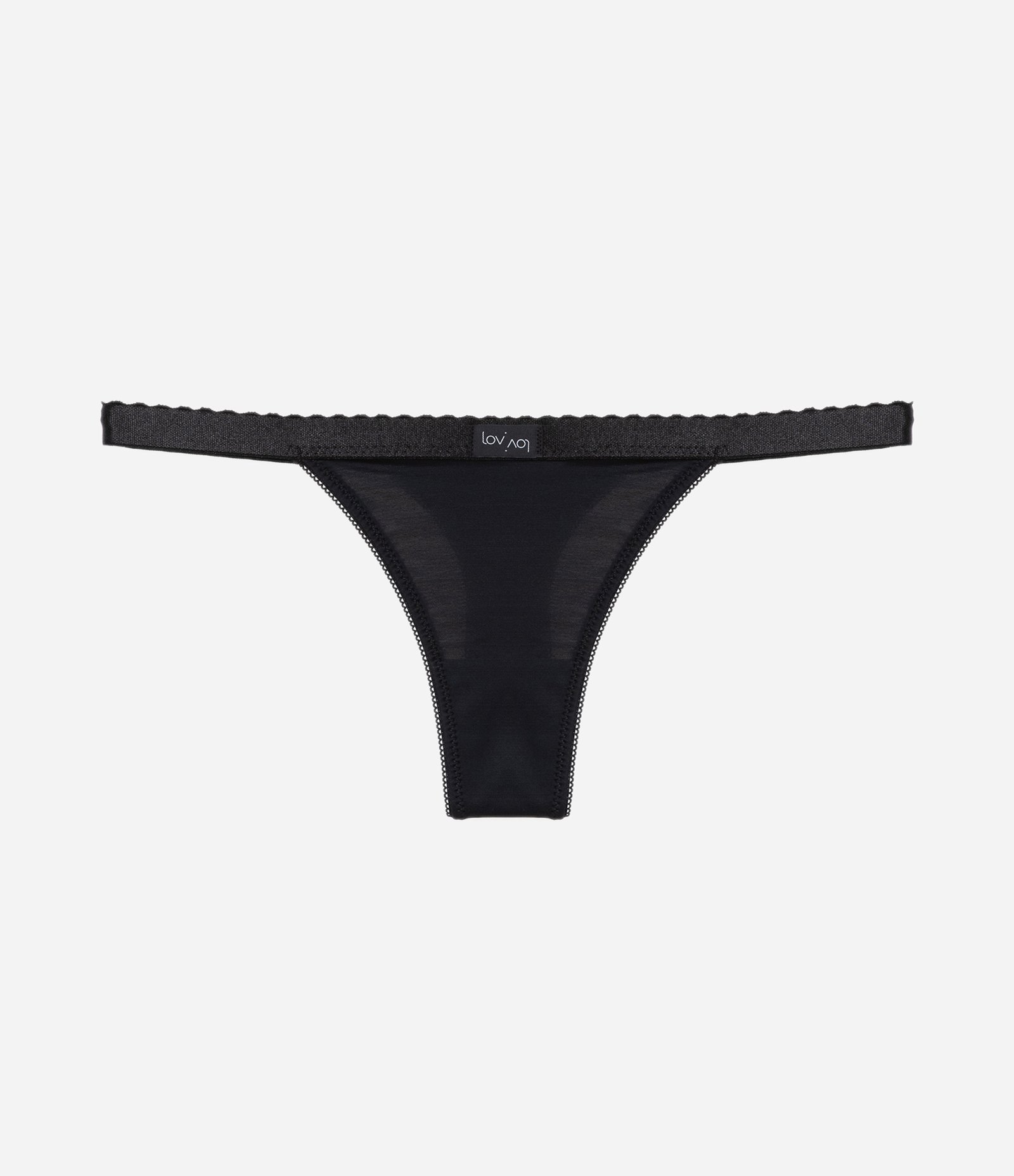 Calcinha String Fio Básica em Microfibra com LYCRA® XTRA LIFE™ Preto 9