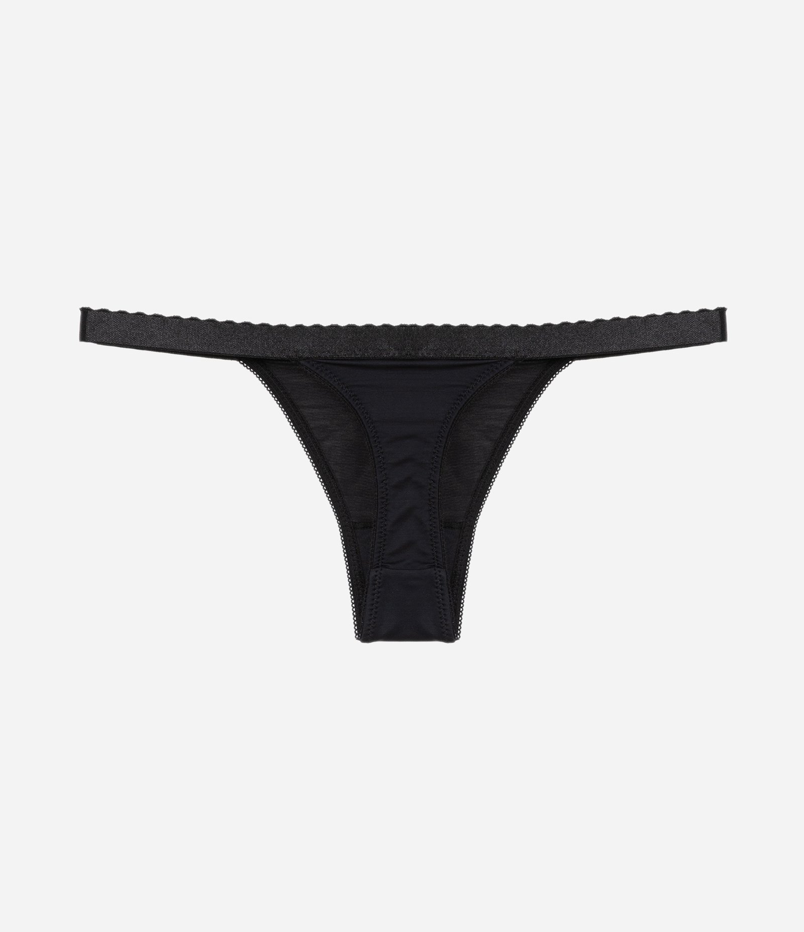 Calcinha String Fio Básica em Microfibra com LYCRA® XTRA LIFE™ Preto 10