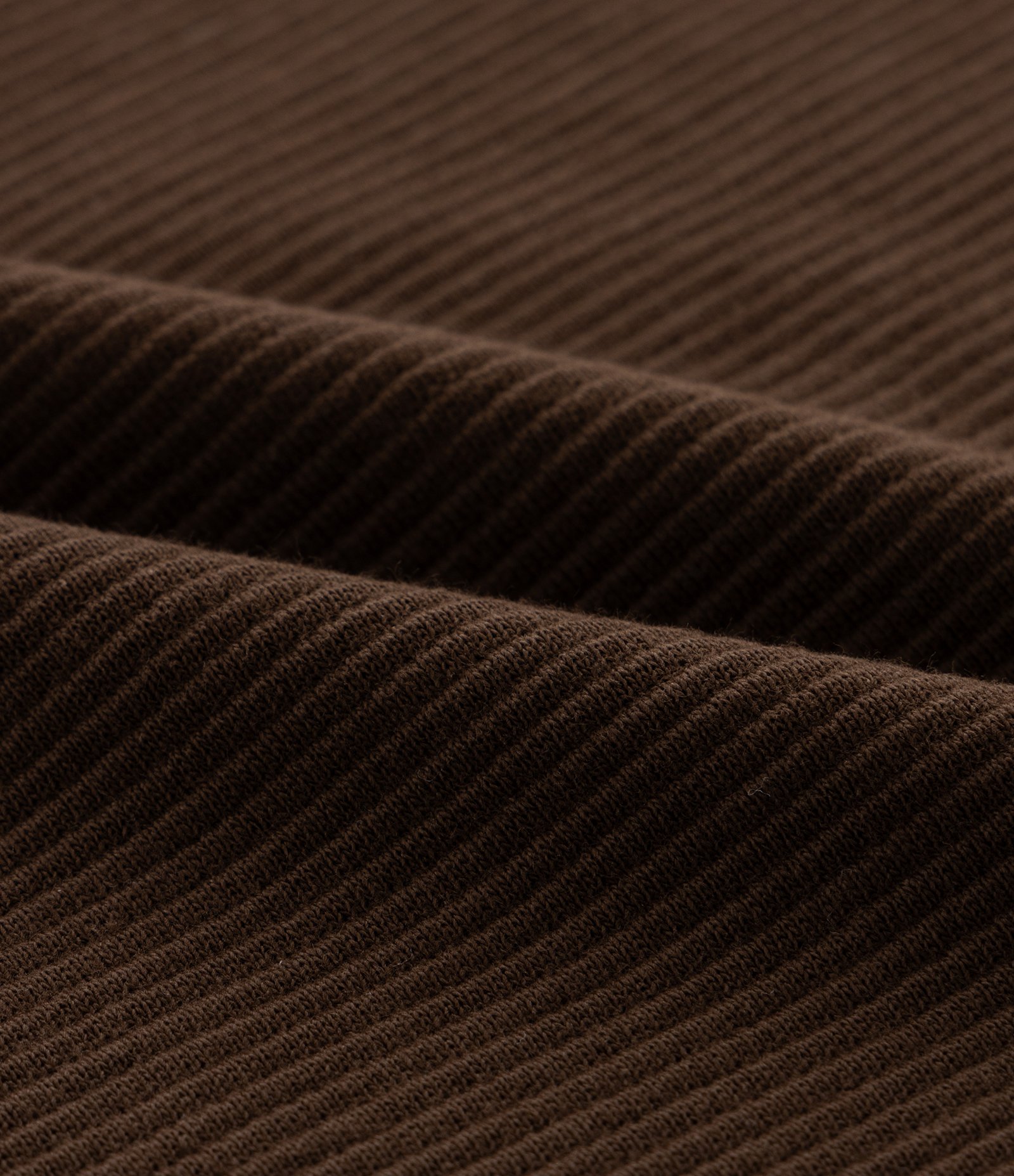 Camiseta Infantil Canelada com Etiqueta Aplicada - Tam 5 a 14 Anos Marrom 3