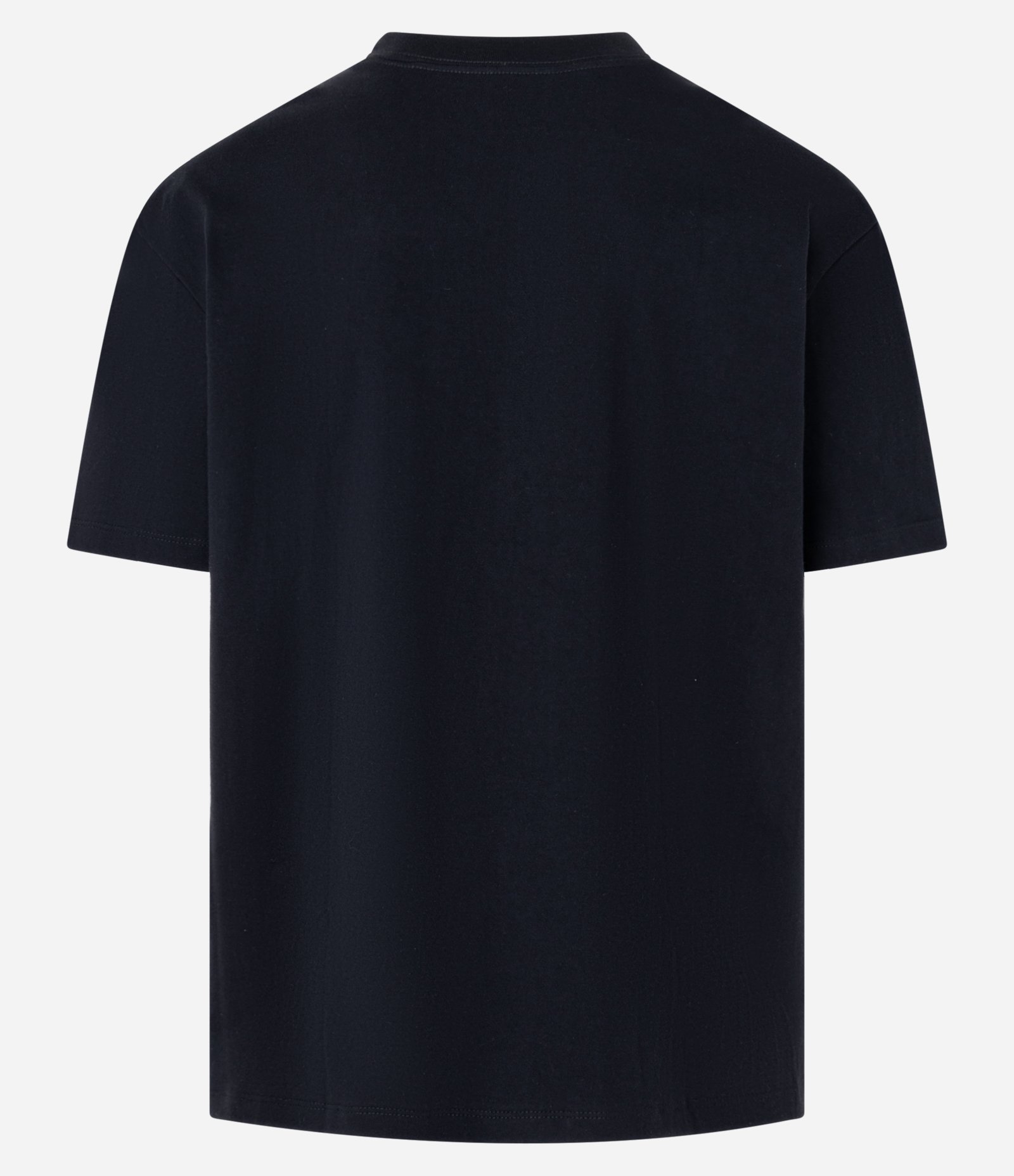 Camiseta Relaxed Básica em Malhão Preto 2