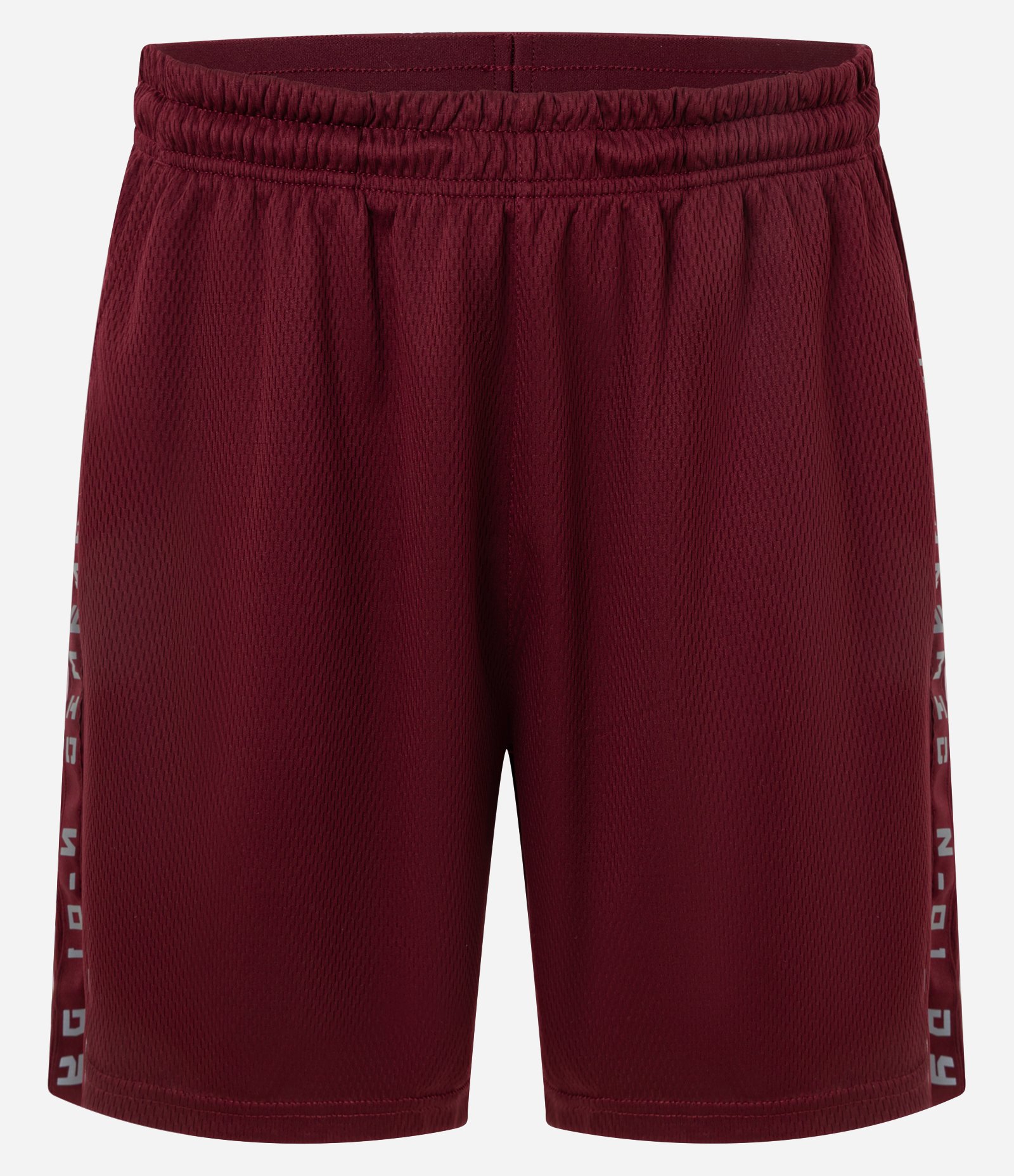 Bermuda Esportiva em Tecnologia Dry com Estampa Lateral Lettering Cabernet 6
