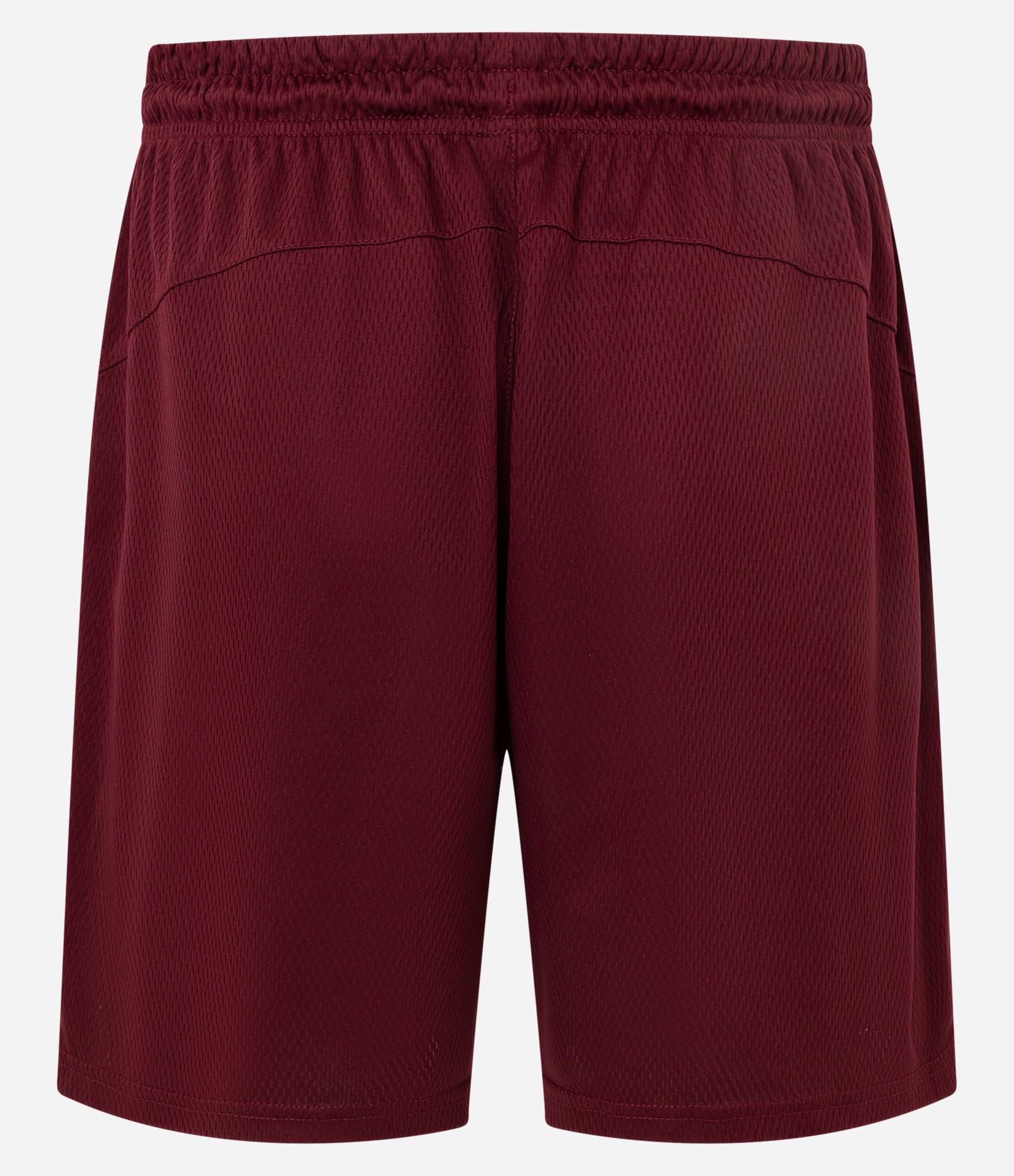 Bermuda Esportiva em Tecnologia Dry com Estampa Lateral Lettering Cabernet 8