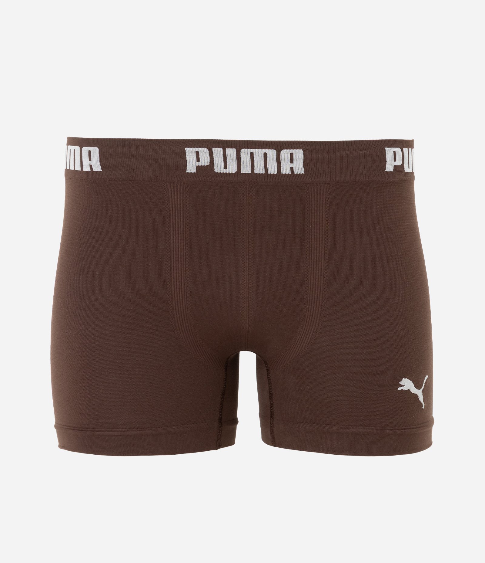 Cueca Boxer em Microfibra com Cós Elástico Puma Marrom 1