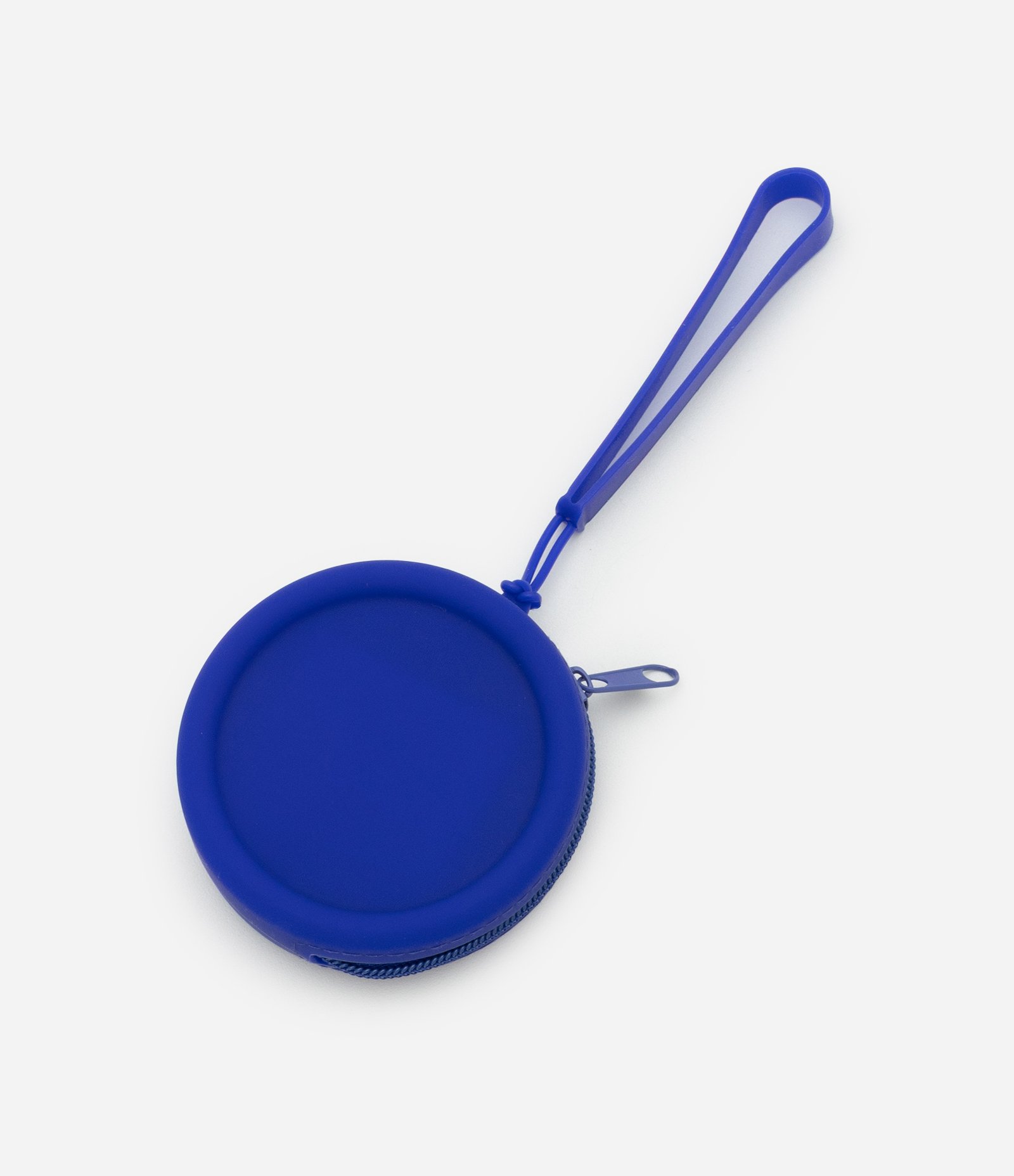 Necessaire Porta Moedas em Silicone Olho Grego com Alça Azul 3