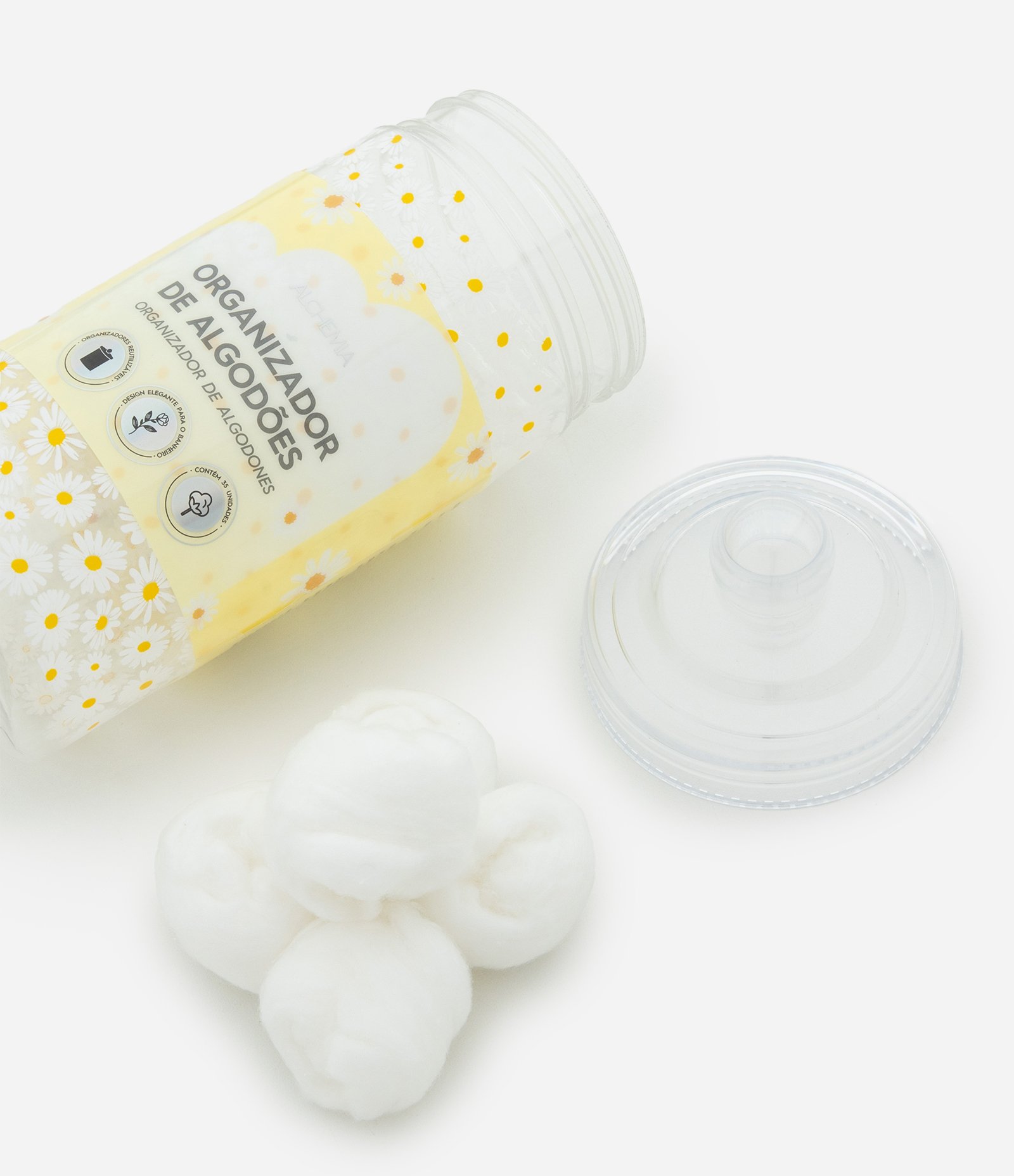 Porta Algodao Alchemia U 1