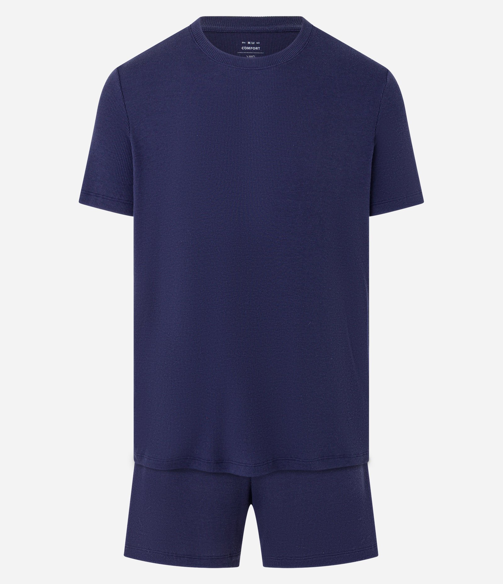 Pijama Curto Comfort em Algodão Azul 1