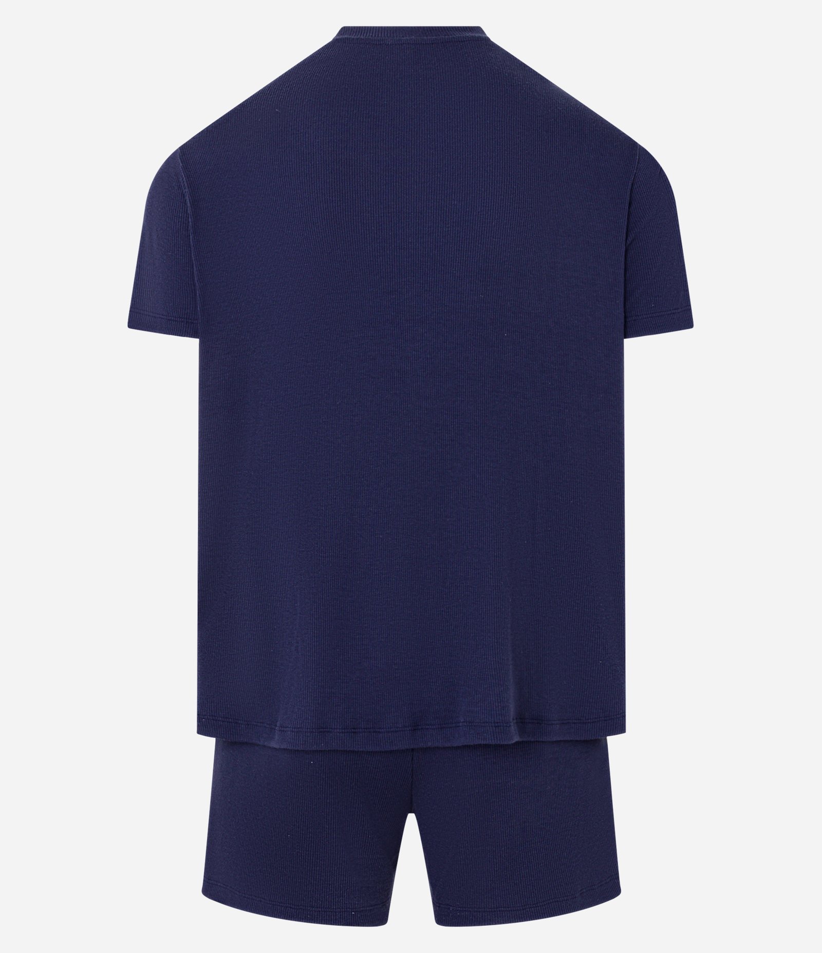 Pijama Curto Comfort em Algodão Azul 3