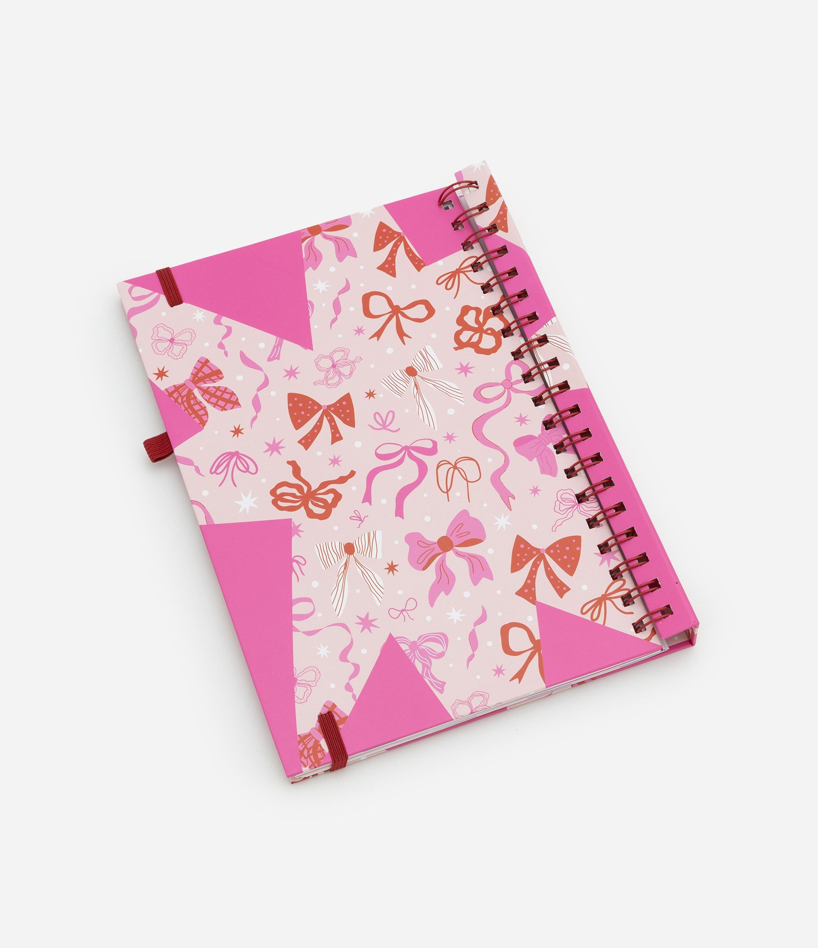 Planner com Estampa de Cereja com Lacinho Rosa 2
