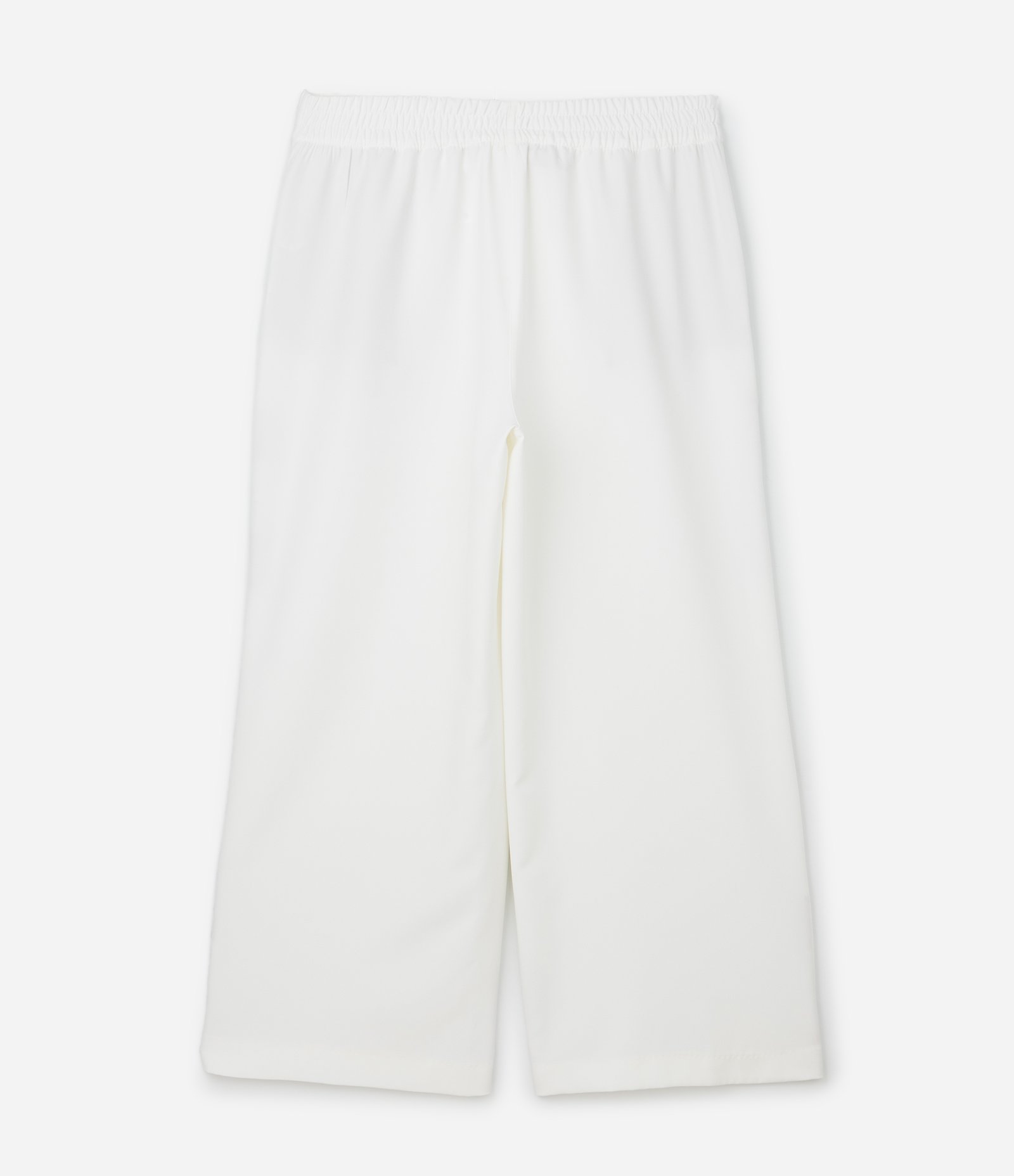 Calça Pantalona Alfaiataria com Amarração no Cós Curve & Plus Size Branco 6
