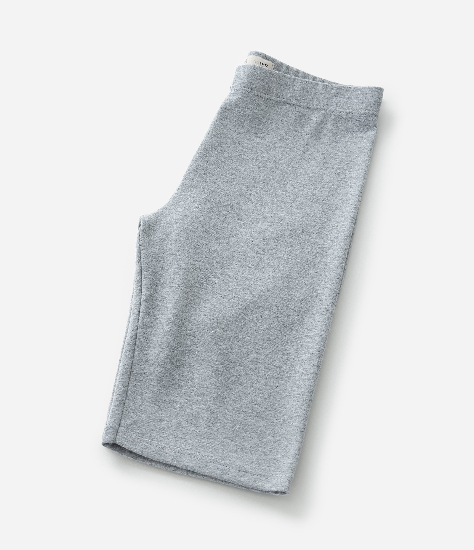 Bermuda Ciclista Infantil Básica - Tam 5 a 14 Anos Cinza 4