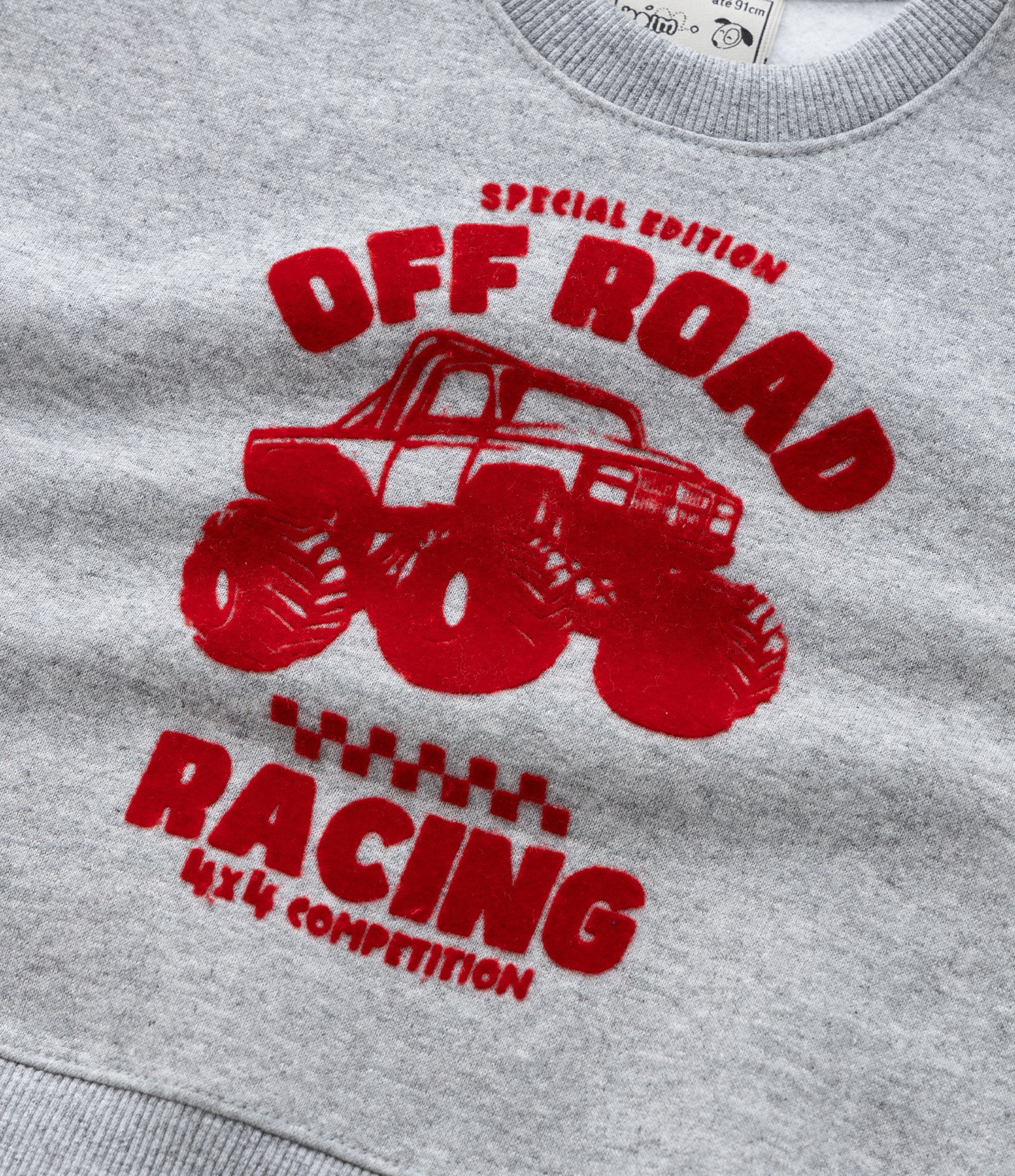 Casaco Infantil Quentinho com Estampa Carro - Tam 1 a 6 Anos Cinza 8