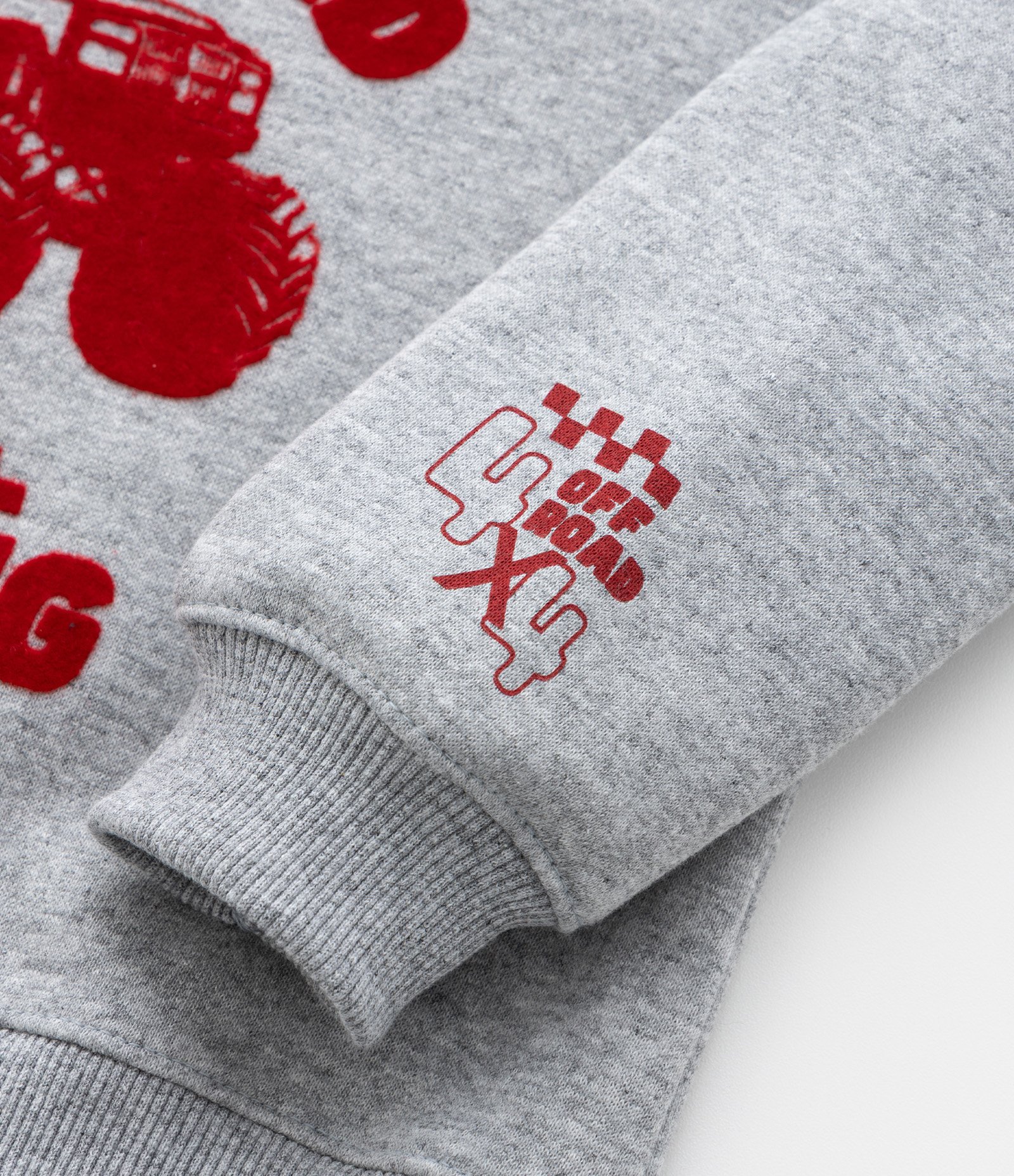 Casaco Infantil Quentinho com Estampa Carro - Tam 1 a 6 Anos Cinza 4