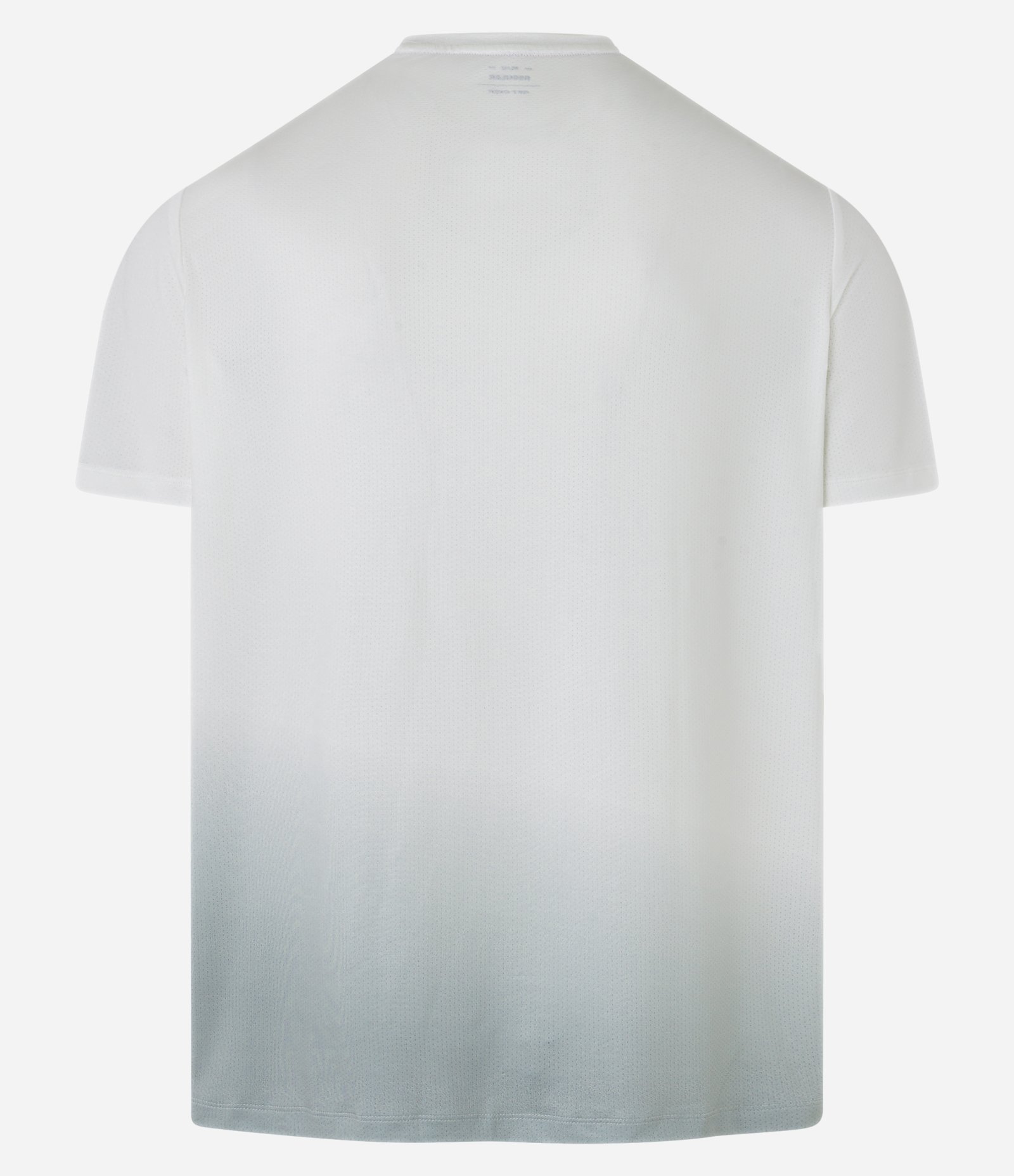 Camiseta Esportiva em Tecnologia Dry Degrade Branco 7