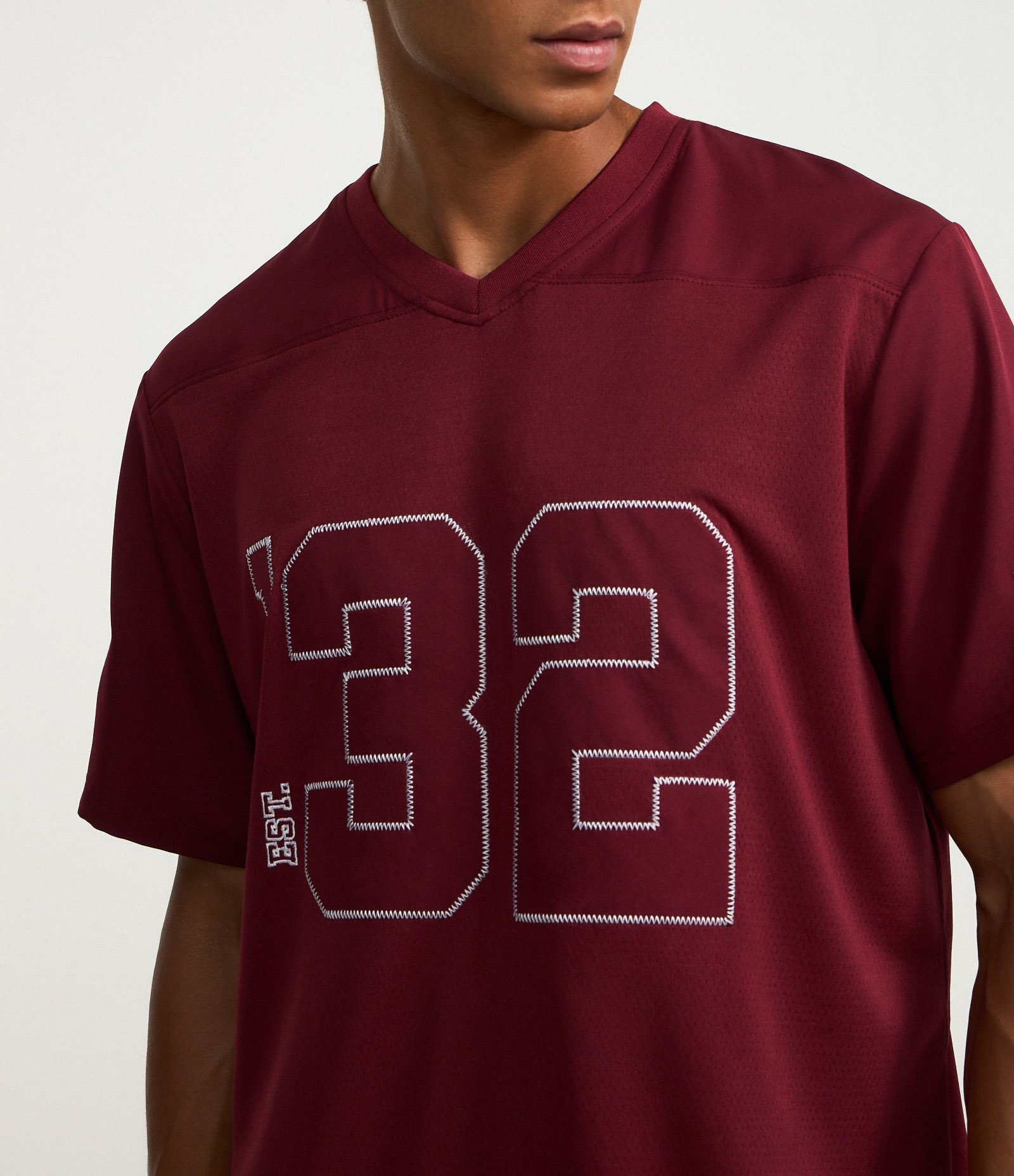 Camiseta Esportiva com Tecnologia Dry e Estampa NFL Commanders Vermelho 6