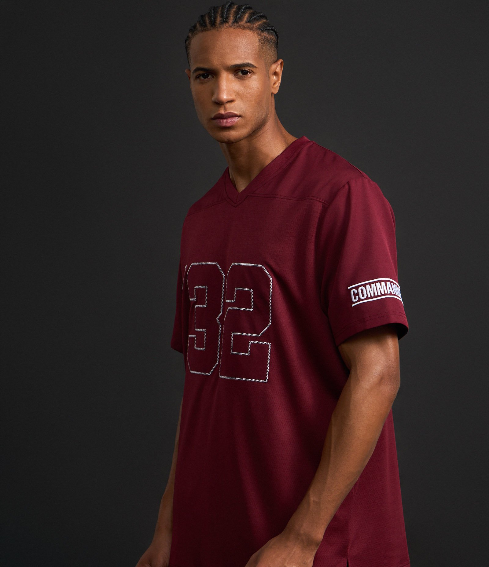 Camiseta Esportiva com Tecnologia Dry e Estampa NFL Commanders Vermelho 7