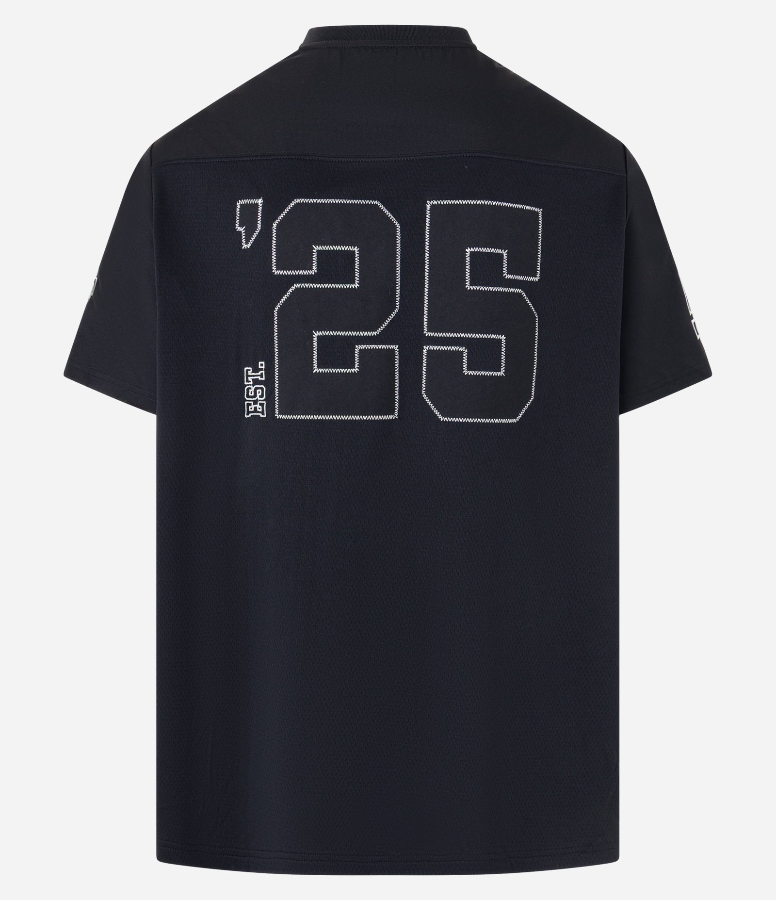 Camiseta Esportiva em Tecnologia Dry NFL Giants Cinza Escuro 11