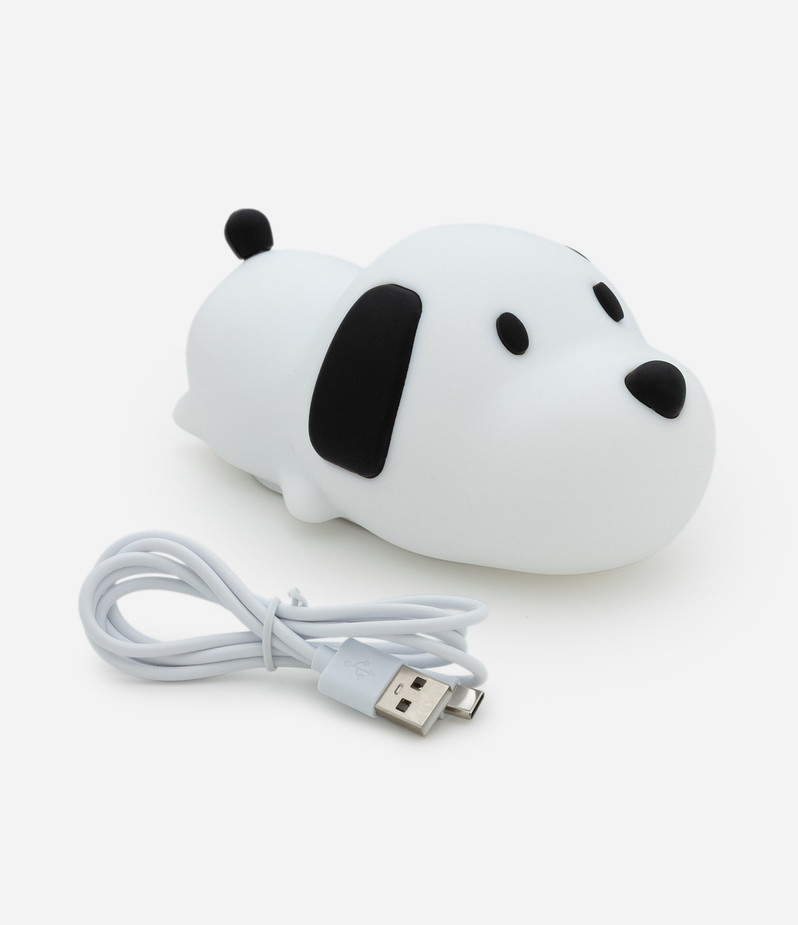 Luminária de Silicone com Forma de Cachorro Branco 1