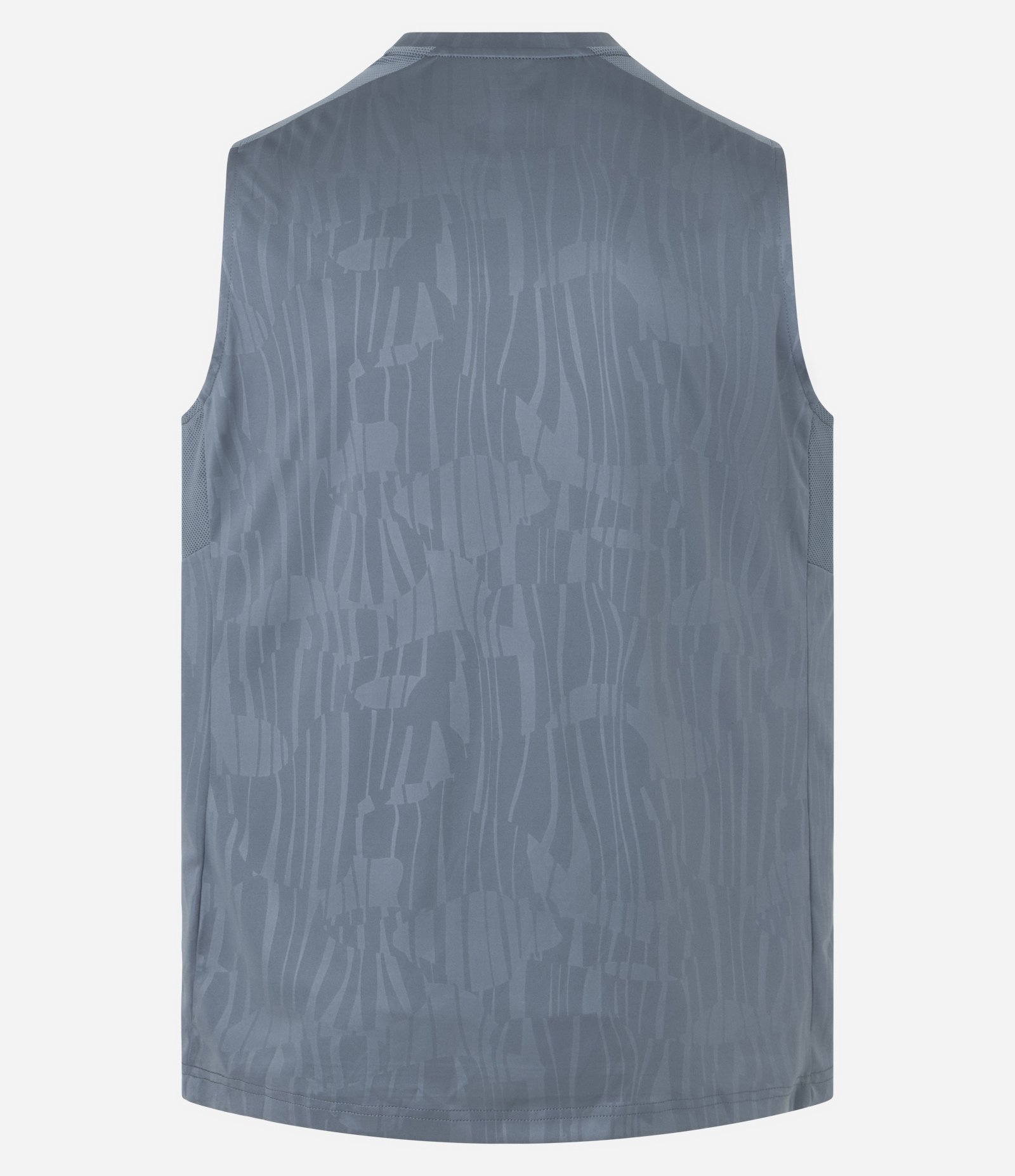 Regata Esportiva com Tecnologia Dry e Estampa Heat Print Cinza 6