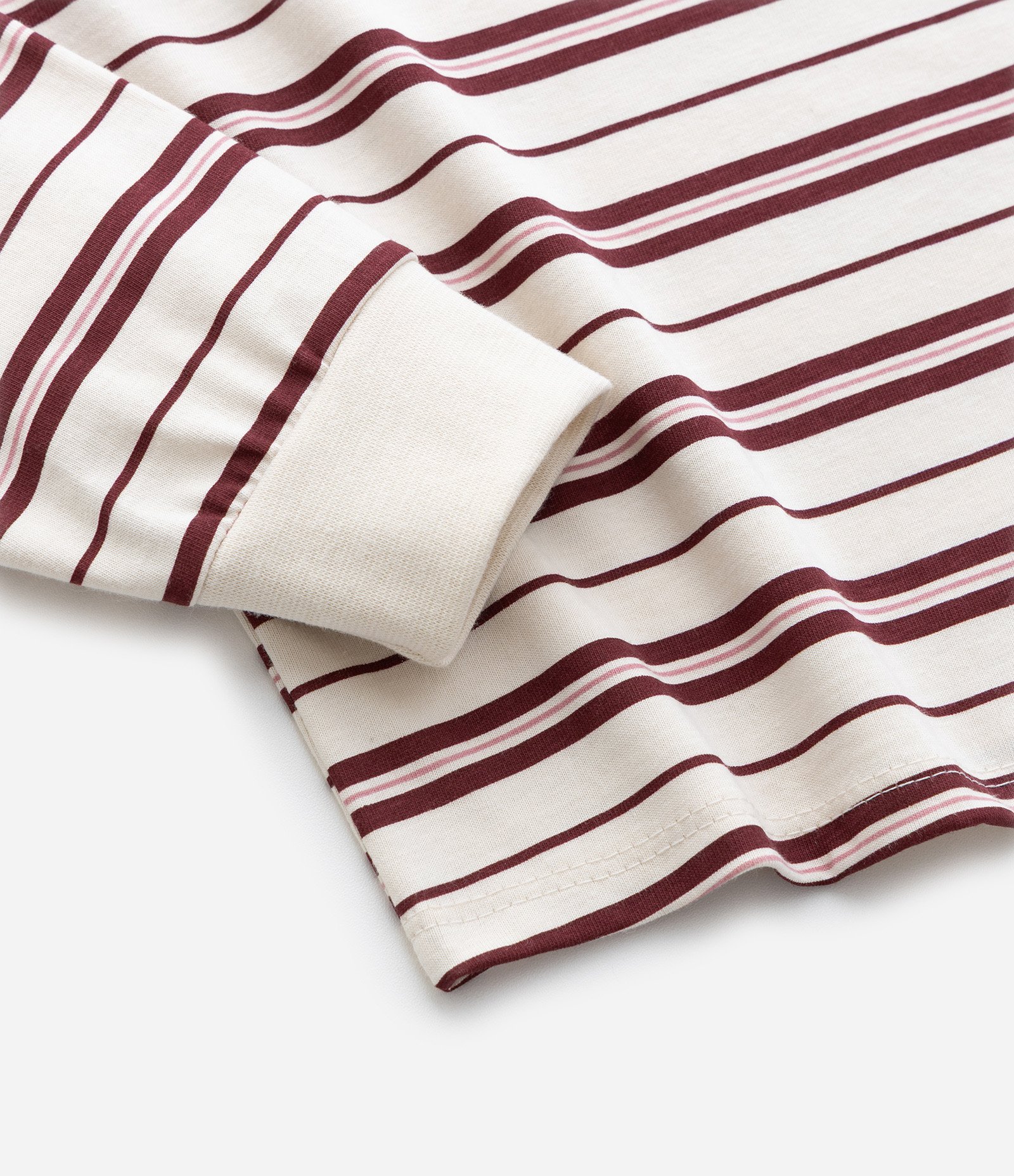 Camiseta Infantil com Bordado Coração - Tam 5 a 14 Anos Bege/Bordô 5