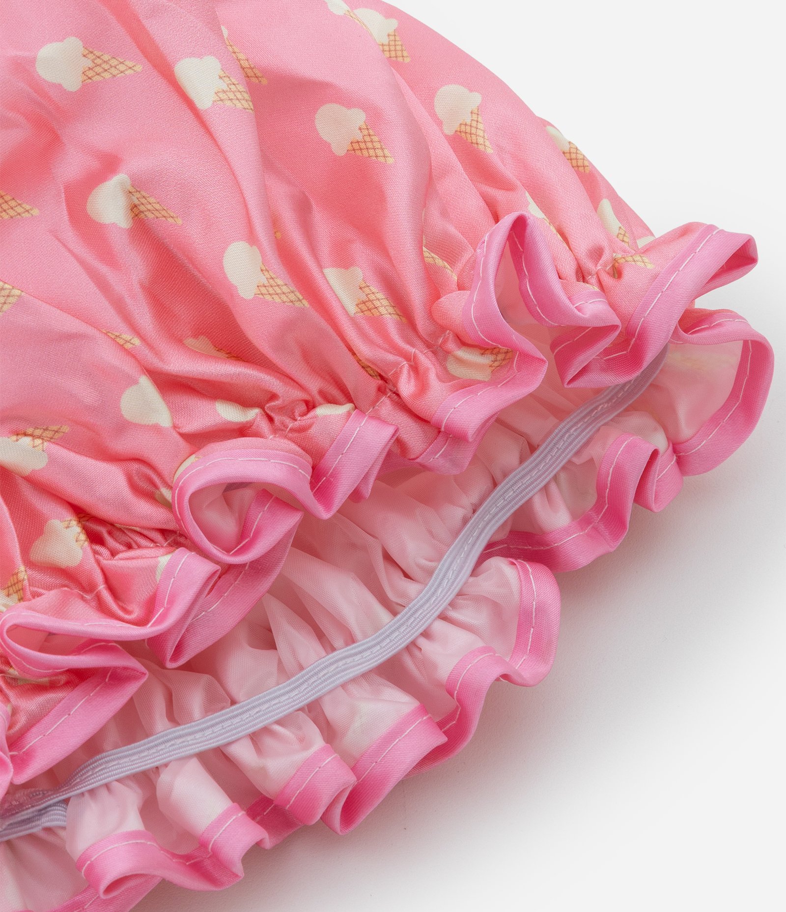 Touca de Banho Rosa Bolinhas Alchemia U 3