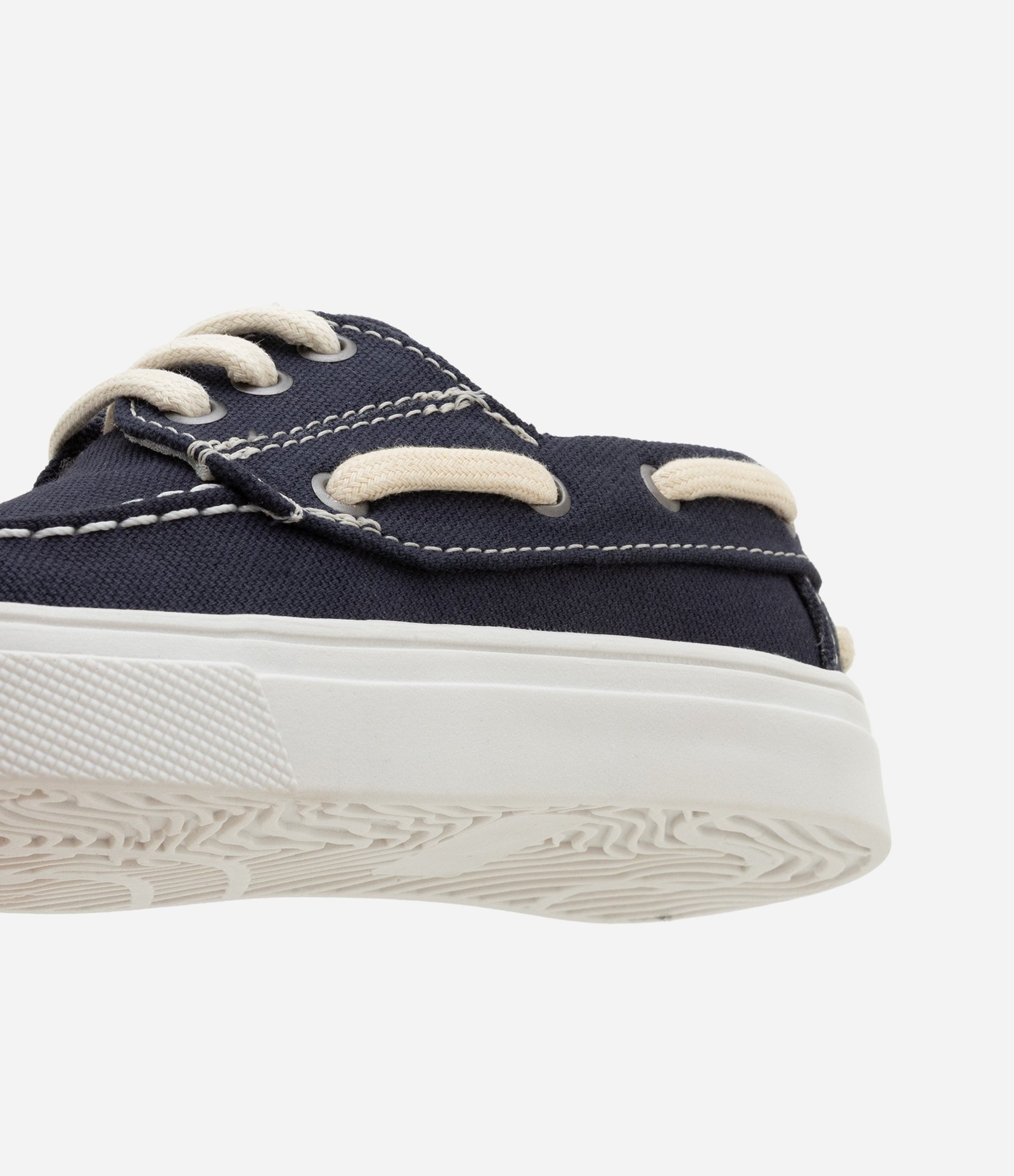 Sapato Dockside Infantil com Cadarço Contrastante - Tam 20 ao 27 Azul 3